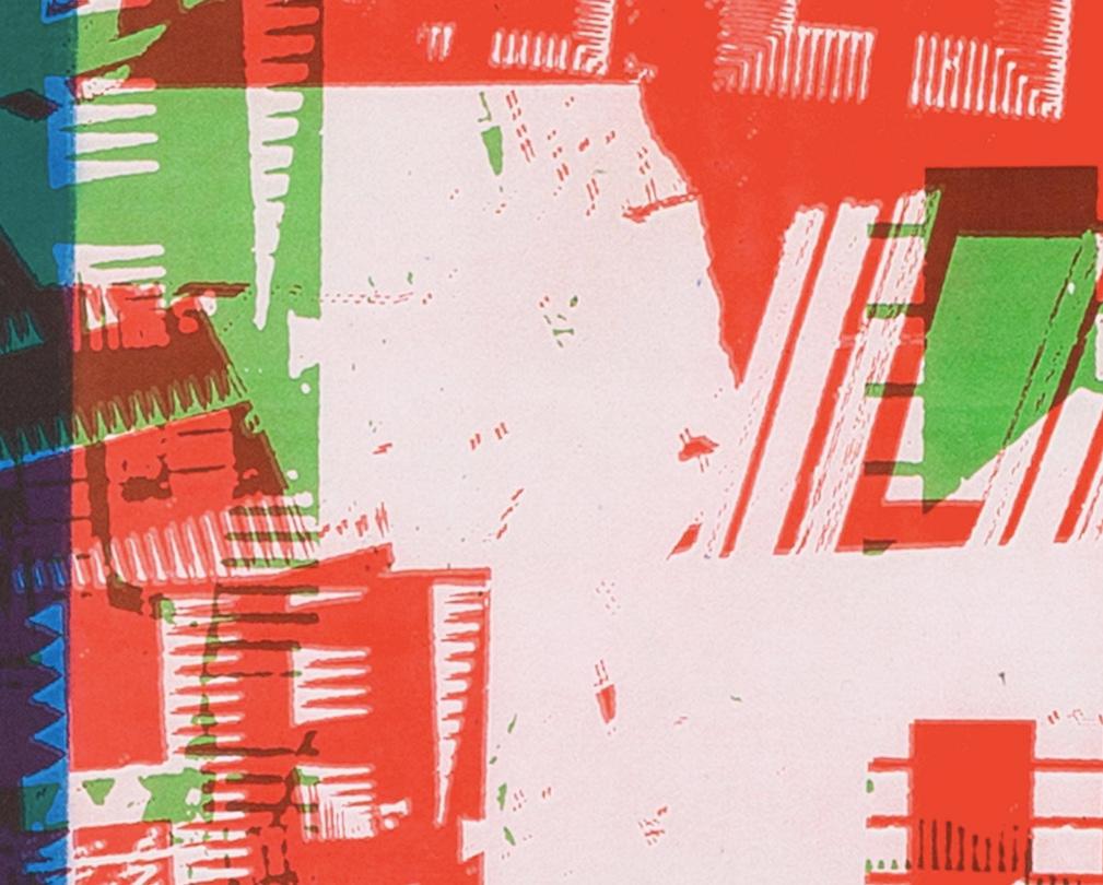 Gordon House 1932-2004
Visita al sito, dalla suite FLW/ Highbury Portfolio, 1987
stampa casalinga da una fotocopiatrice da ufficio
42 x 29,7 cm
16 1/2 x 11 3/4 pollici

Gordon House è nato nel 1932 a Pontardawe, nel Galles meridionale. L'esposizione