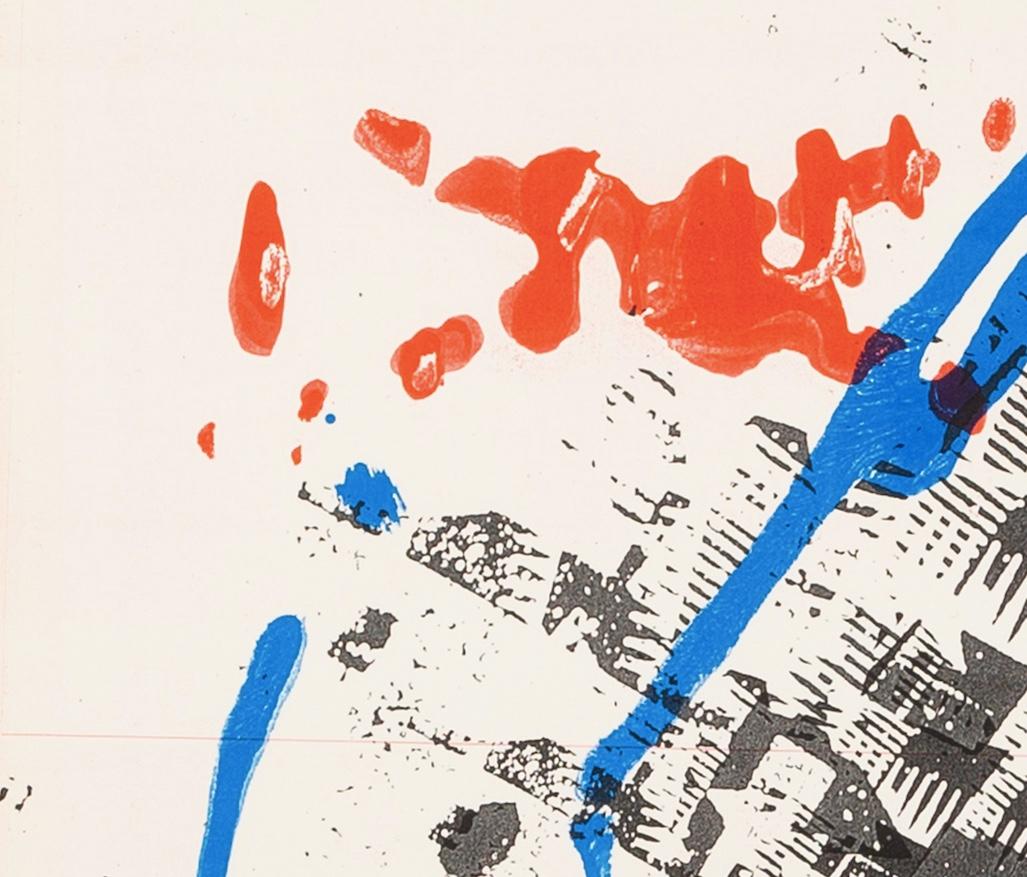 L'IDEA, dalla suite FLW/ Highbury Portfolio - Stampa astratta del XX secolo - Abstract Print Beige di Gordon House