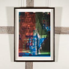 The Project, from the FLW/ Highbury Portfolio Suite - 20th C Red Abstract Print