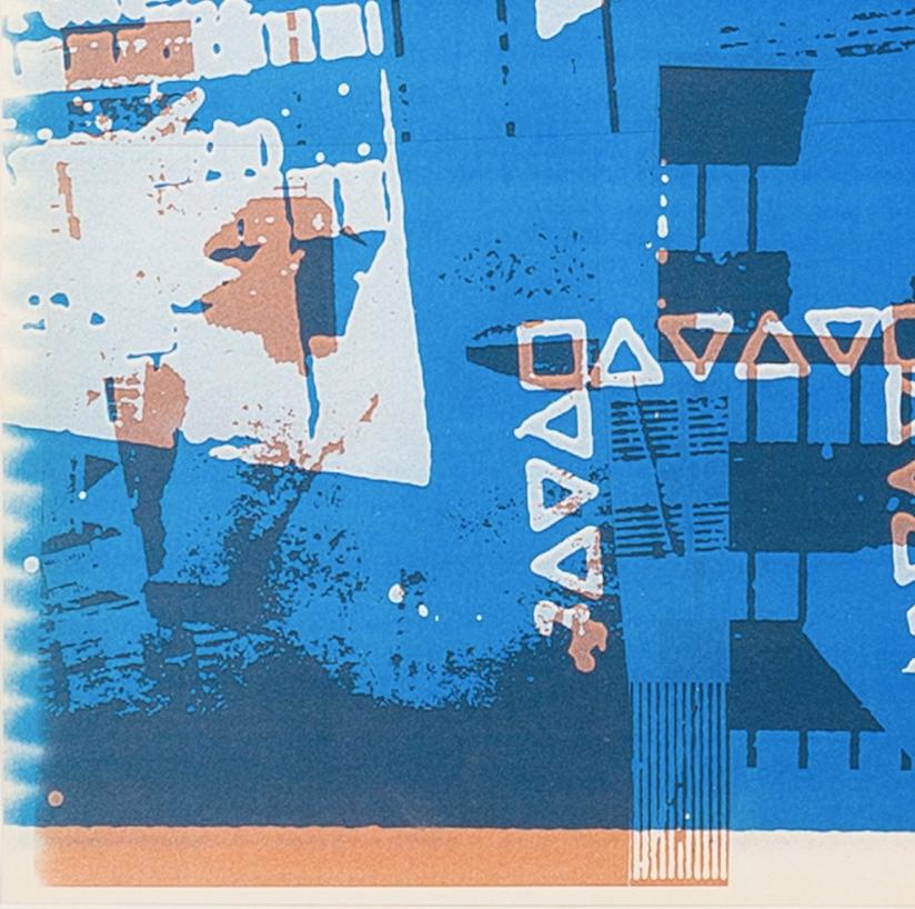 Working, dalla suite FLW/ Highbury Portfolio - Stampa astratta del XX secolo in vendita 2