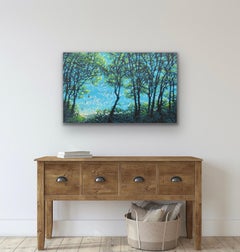 Down To The Beach, Contemporary Seascape Art, Impressionist Style Cornwall Art