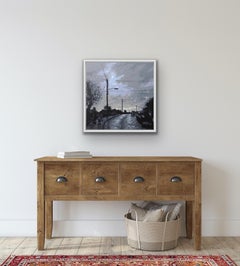Gordon Hunt, Back to School Morning, Landscape Art, Contemporary Art