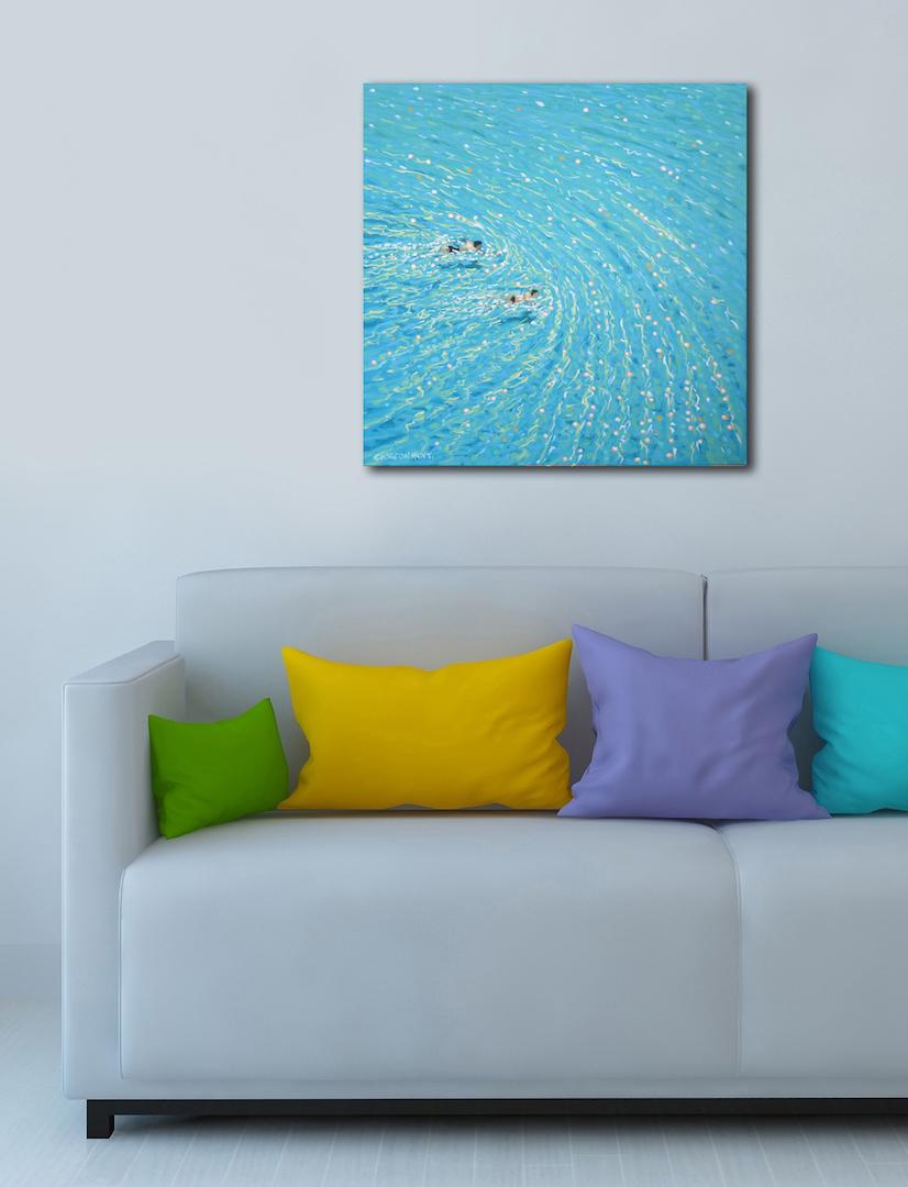 Gordon Hunt, Into the Blue II, Affordable Seascape Art 5