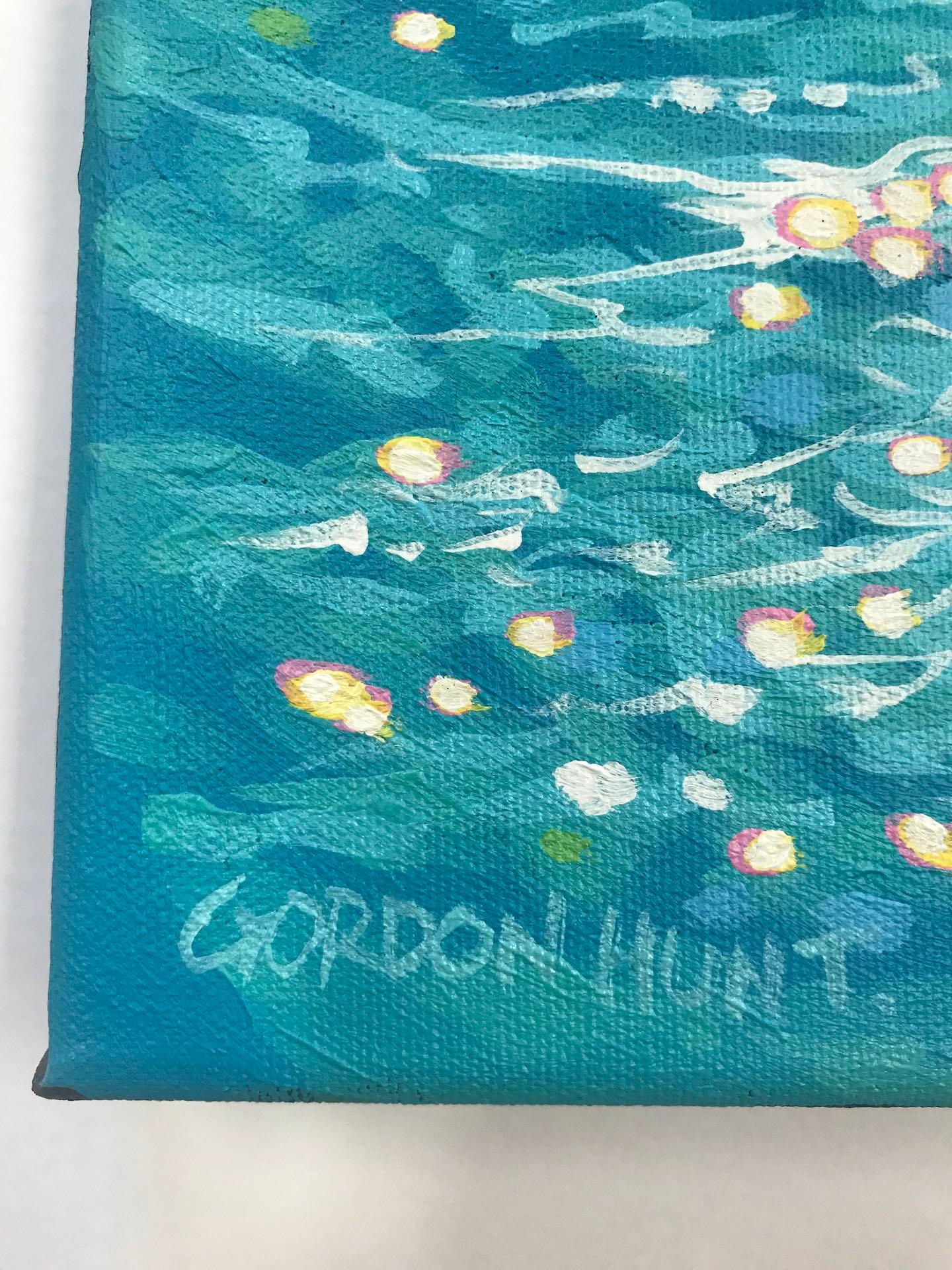 Gordon Hunt, Swim Study, Seascape Art, Contemporary Art, Affordable Art For Sale 1