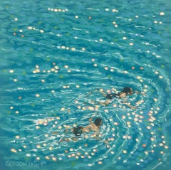 Gordon Hunt, Swim Study, Seascape Art, Contemporary Art, Affordable Art