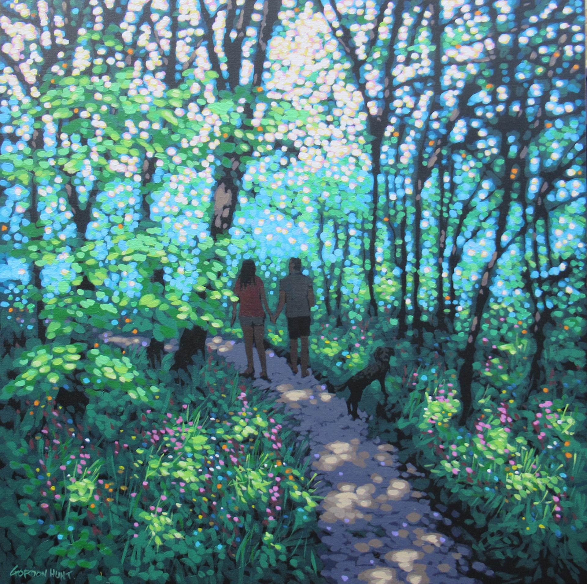 Gordon Hunt
Passeggiata nel bosco fino alla spiaggia
Pittura acrilica su lino belga teso a bordi profondi
Dimensioni: 80 cm x 80 cm x 4 cm
Venduto senza cornice
Si prega di notare che le immagini in situ sono puramente indicative dell'aspetto di un