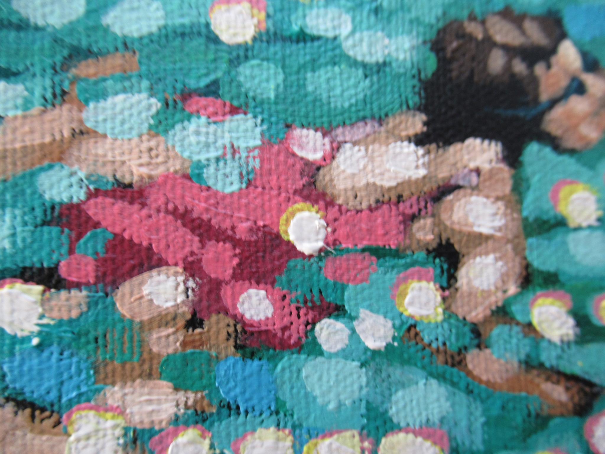 Just Swim, Gordon Hunt, Original Abstract Painting, Seascape Artwork, Affordable For Sale 3