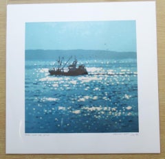 Home With The Catch, Gordon Hunt, Limited Edition Print Of Painting, Sailing Art