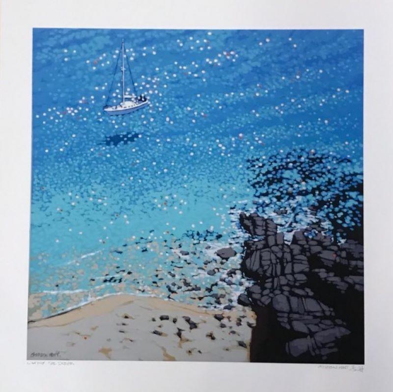 Living the Dream, limited edition print, seascape, affordable art, still-life - Print by Gordon Hunt