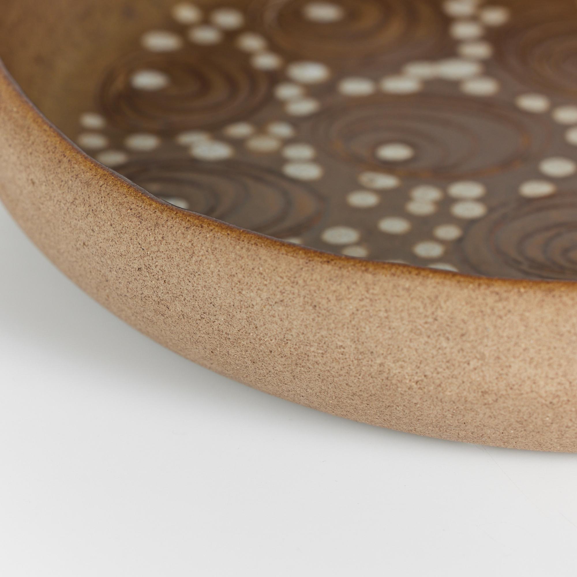 Gordon & Jane Martz Ceramic Glazed Bowl for Marshall Studios For Sale 3