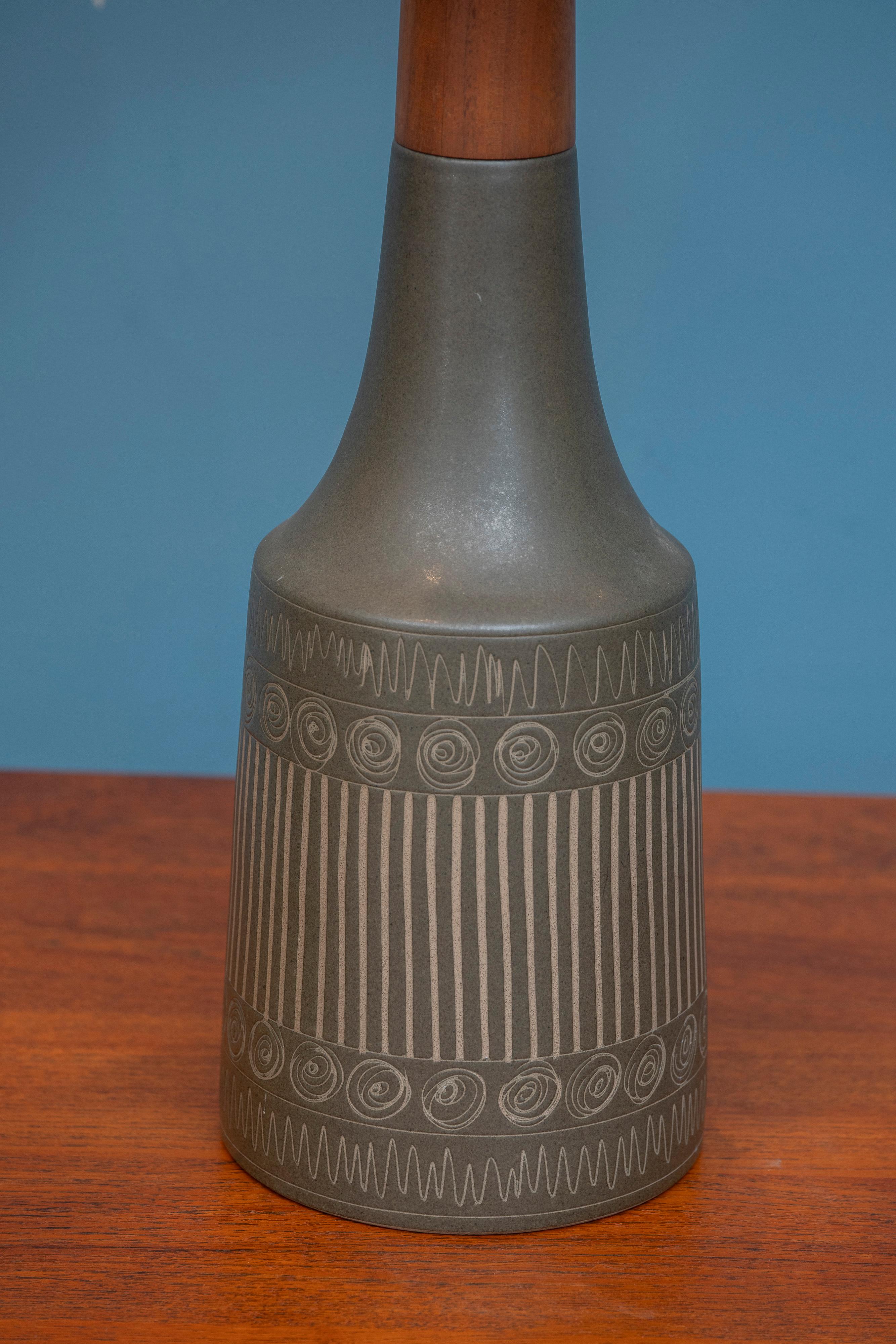 Gordon & Jane Martz Ceramic Lamp Estadounidense en venta