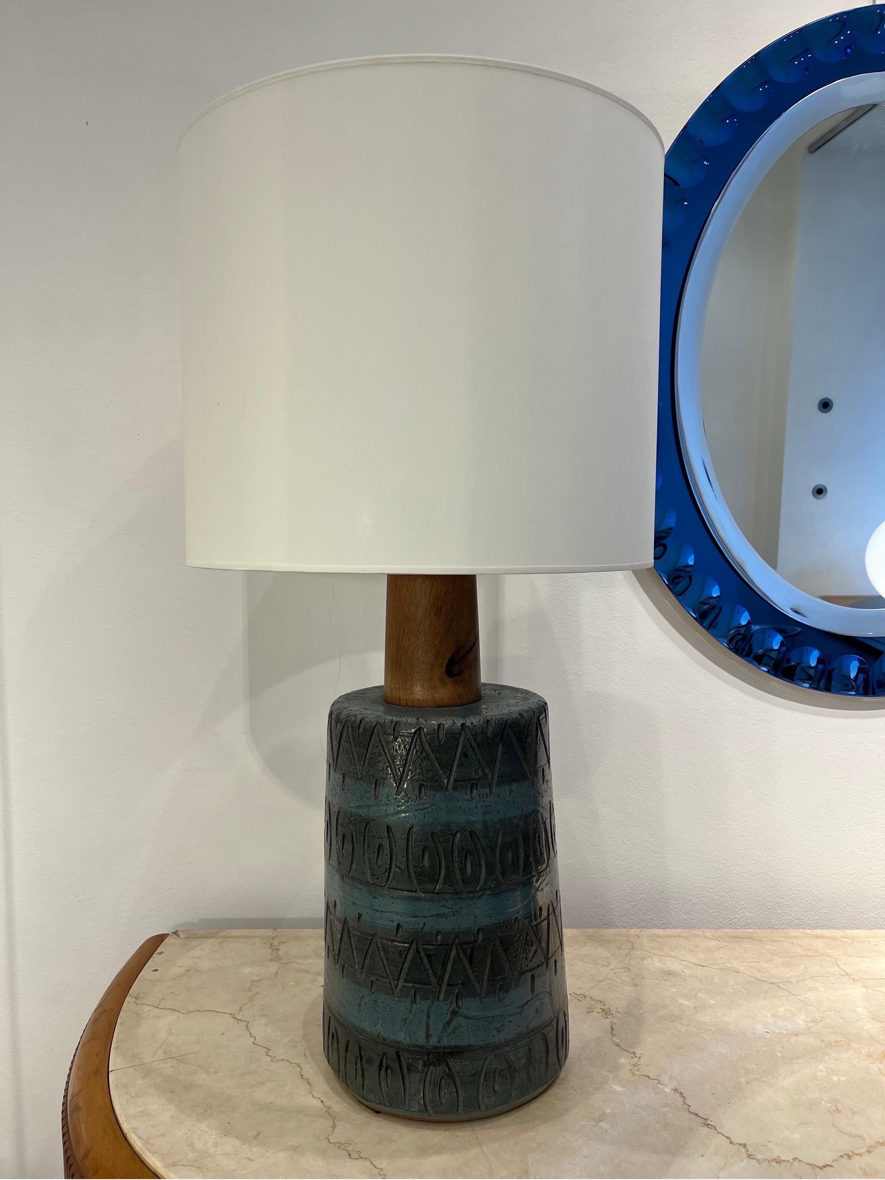 Gordon & Jane Martz Ceramic Table Lamp, 1960s 6