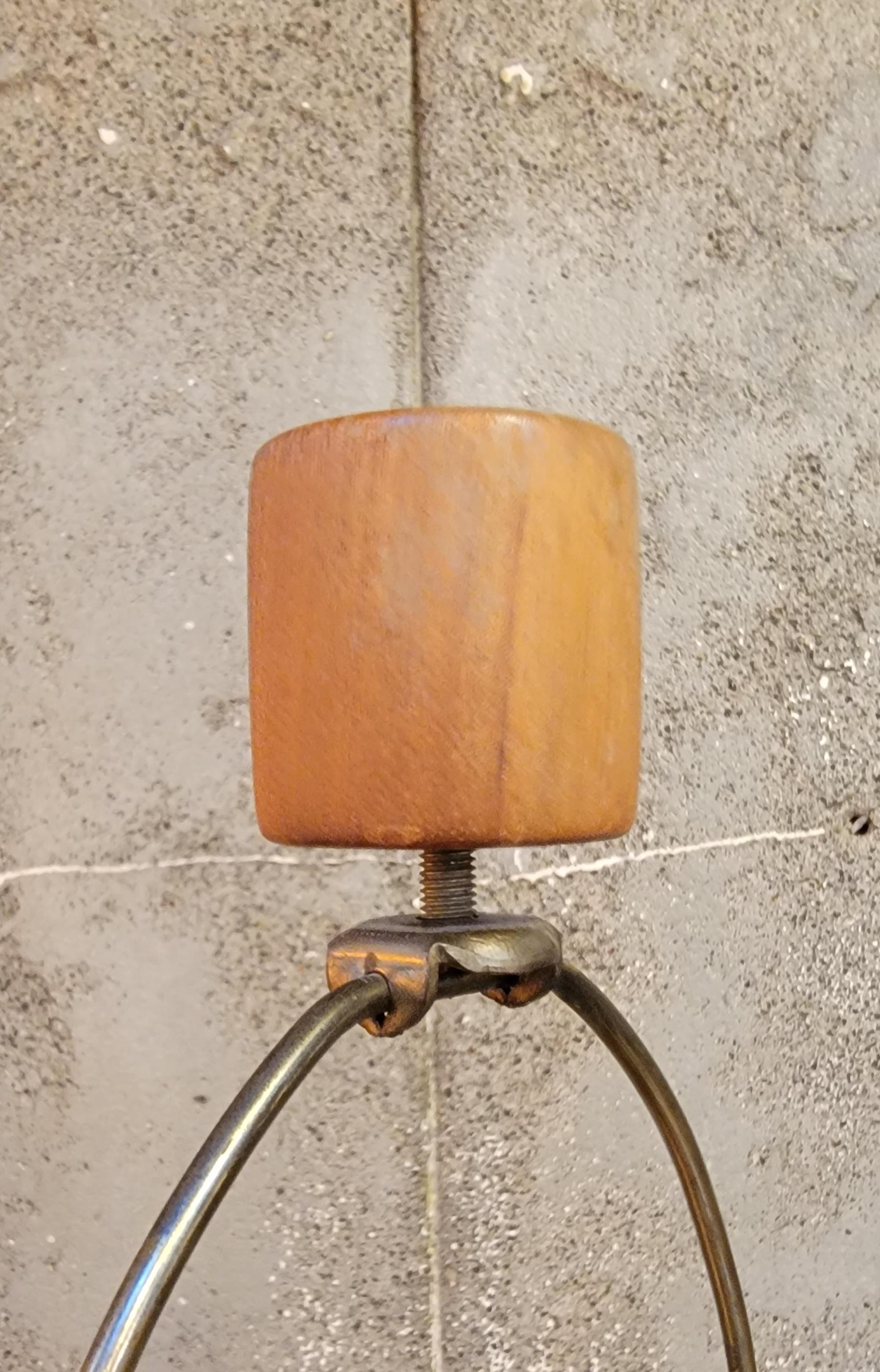 Gordon & Jane Martz Keramik-Tischlampe mit mattem grauer Glasur im Angebot 2