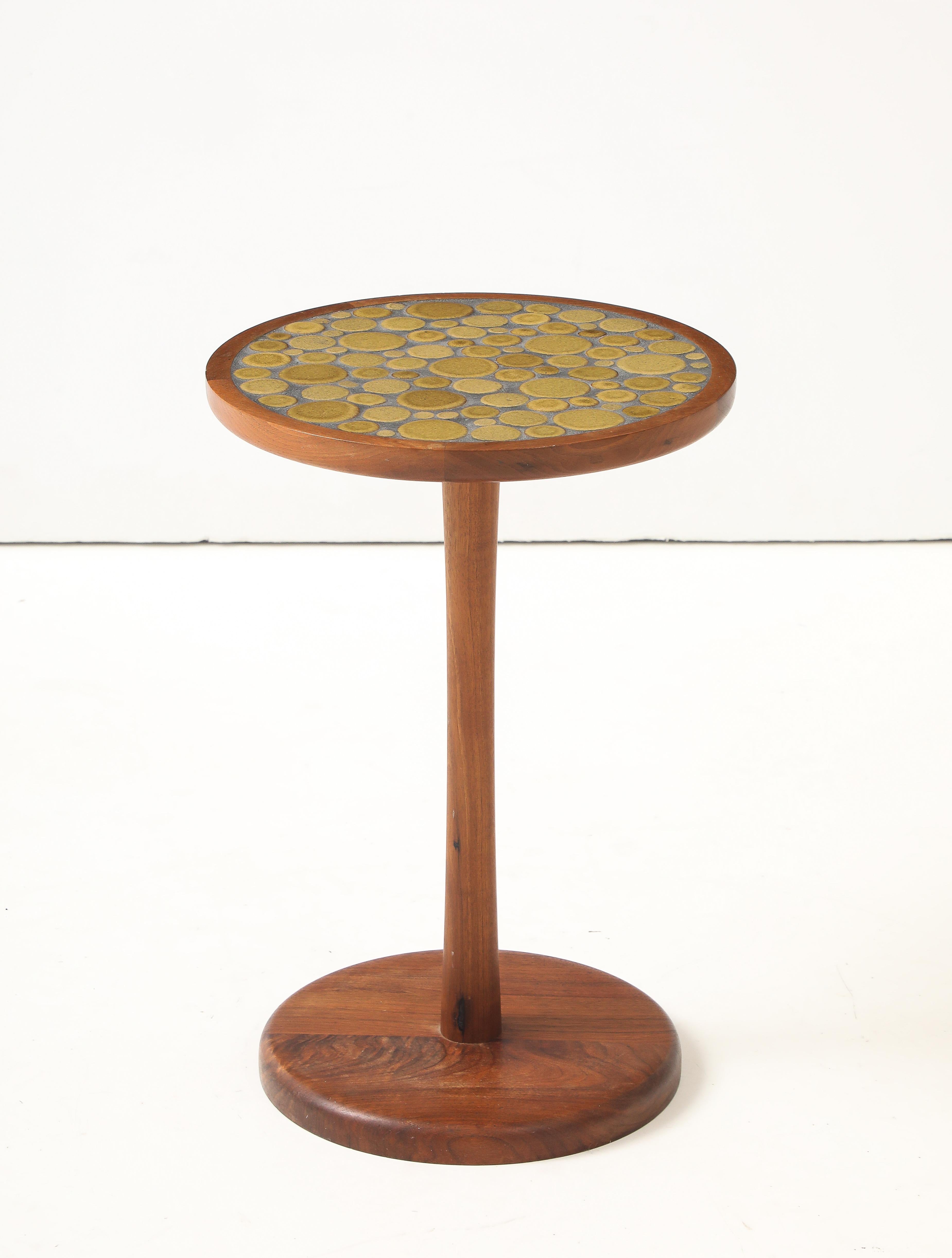 Milieu du XXe siècle Gordon & Jane Martz Ceramic Tile Side Table en vente