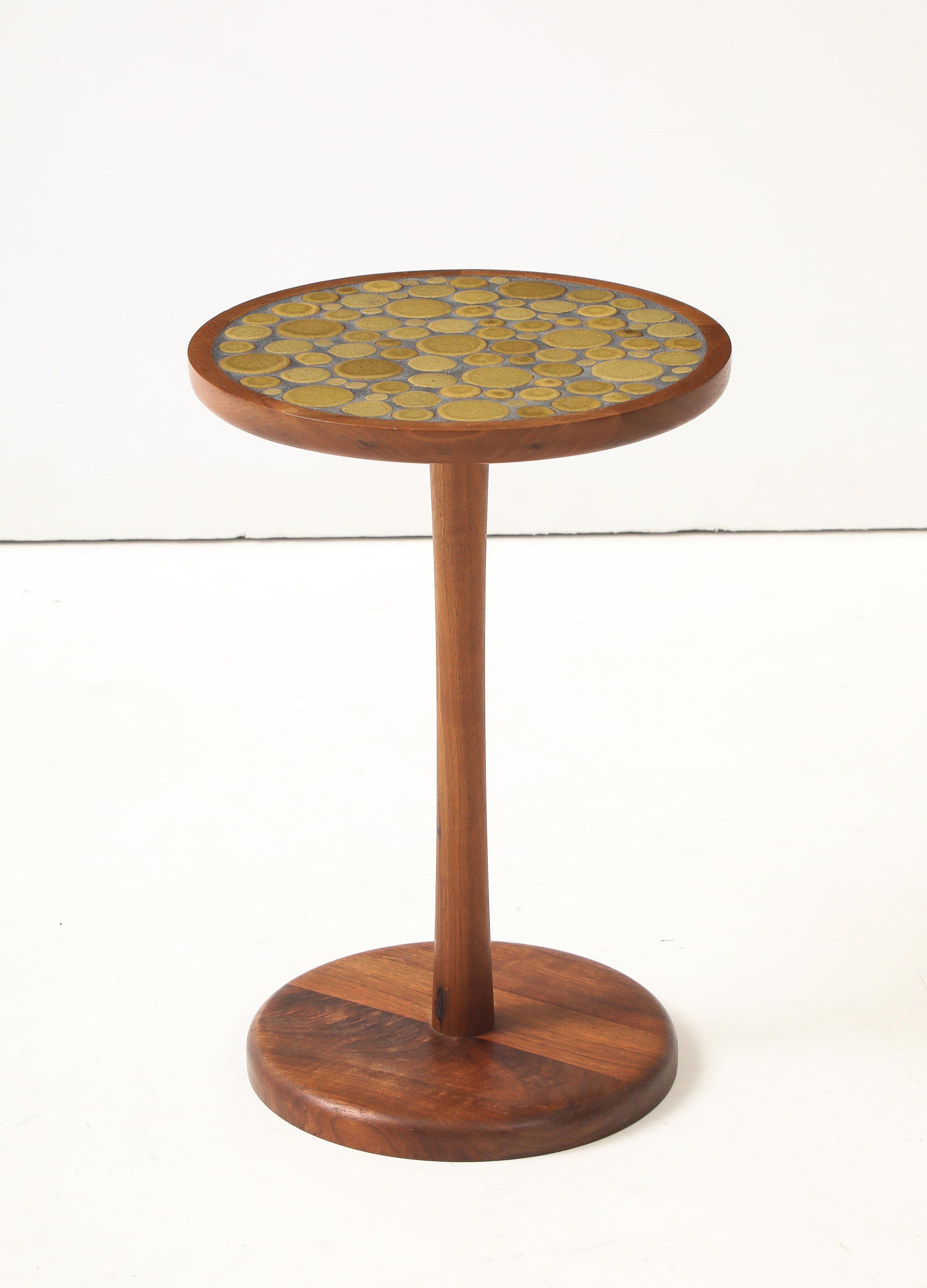 Céramique Gordon & Jane Martz Ceramic Tile Side Table en vente
