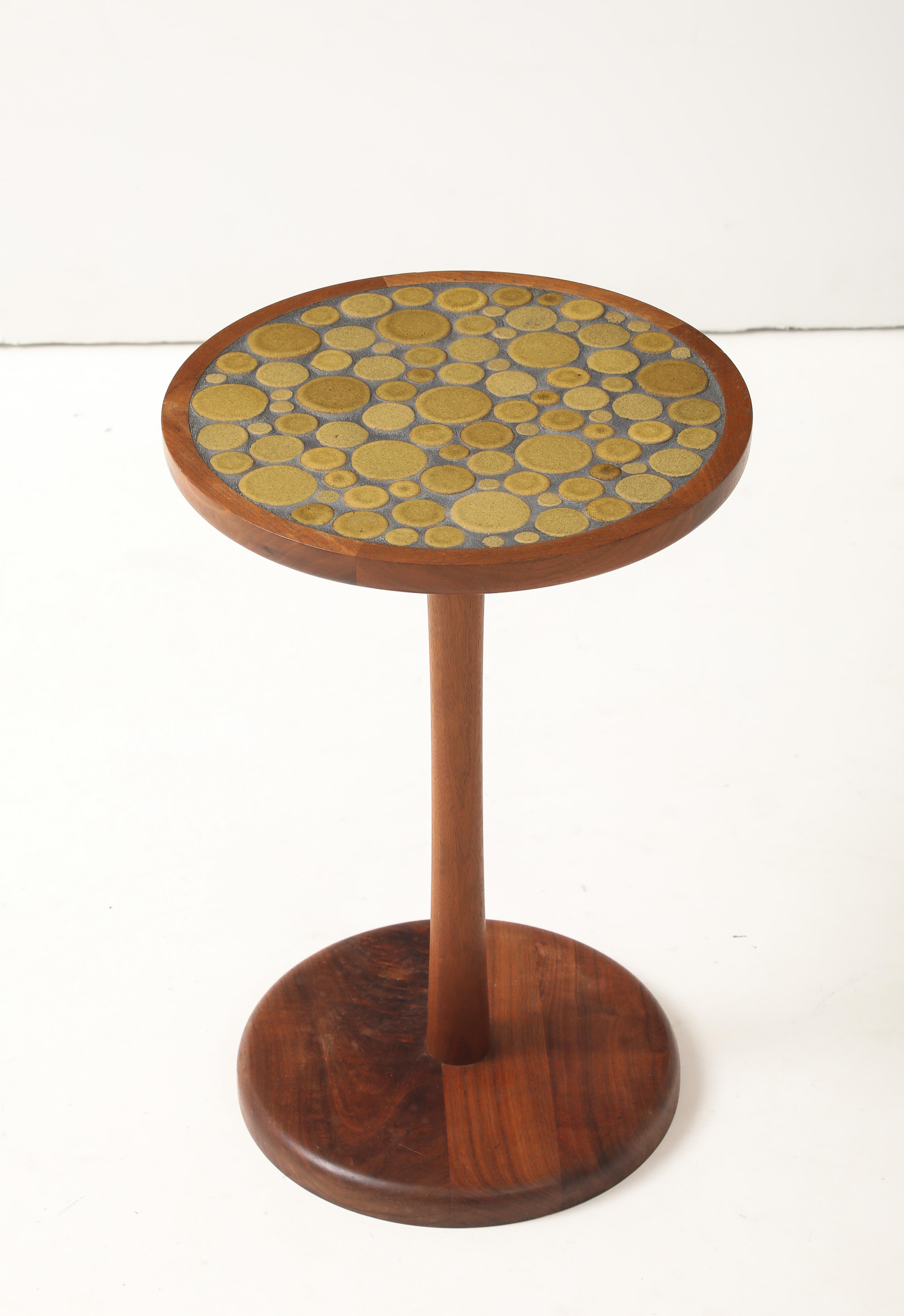 Gordon & Jane Martz Ceramic Tile Side Table en vente 2