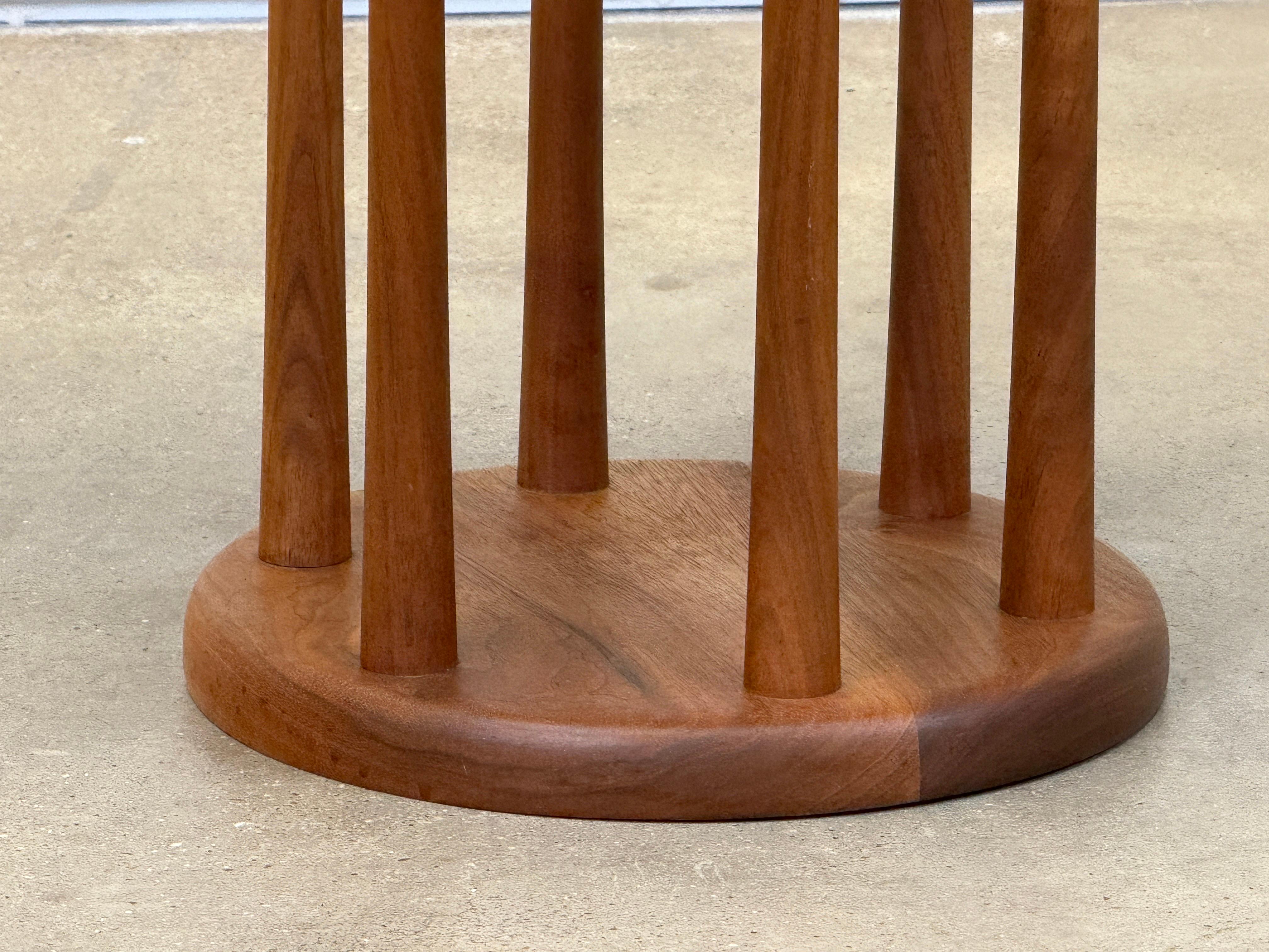 Gordon & Jane Martz Ceramic Tile Top Side Table im Zustand „Gut“ im Angebot in Dallas, TX