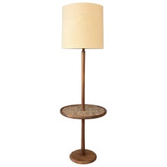 Retro Gordon & Jane Martz for Marshall Studios Floor Lamp with Tile Table B