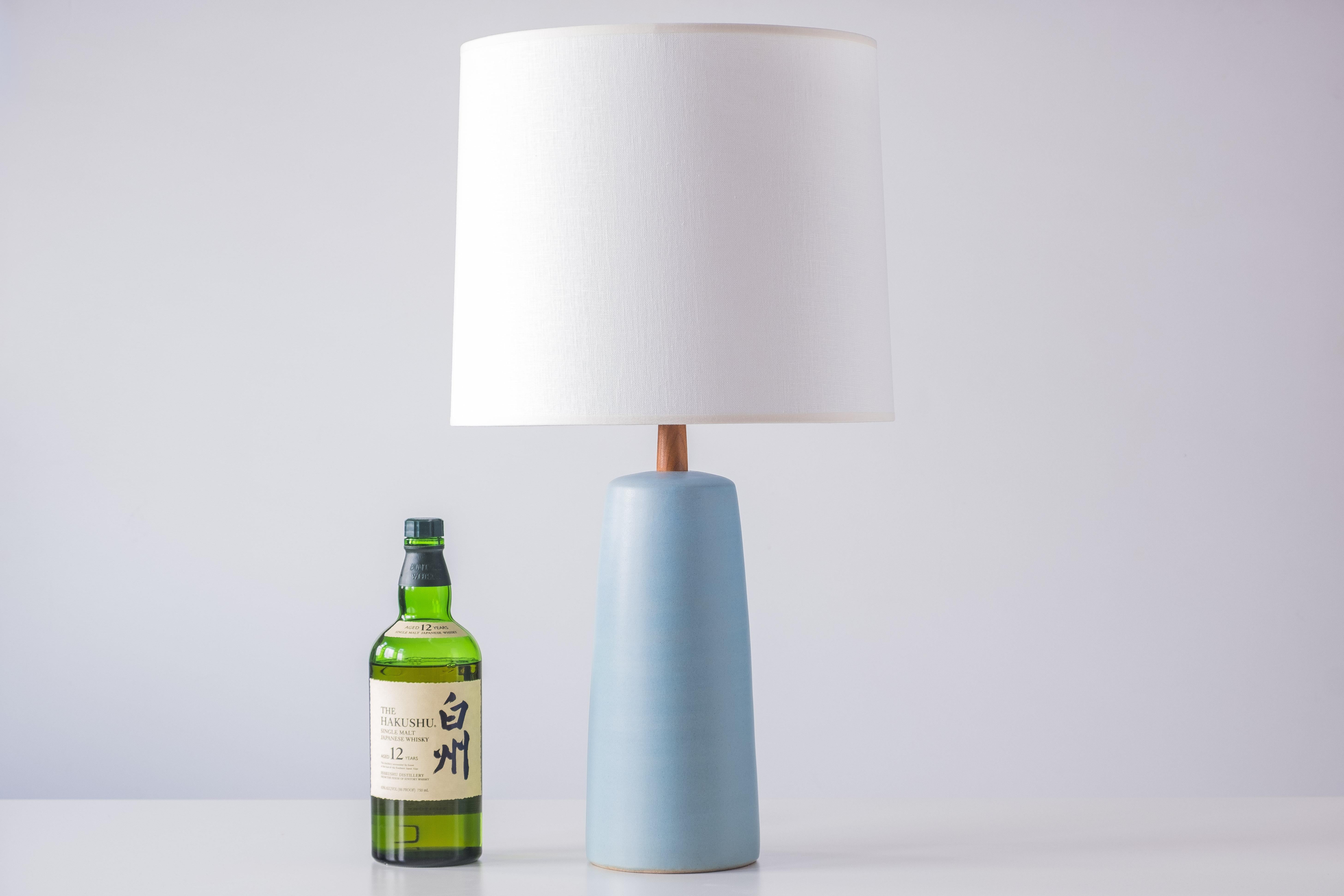 Mid-Century Modern Gordon & Jane Martz / Marshall Studios Ceramic Table Lamp, Sky Blue