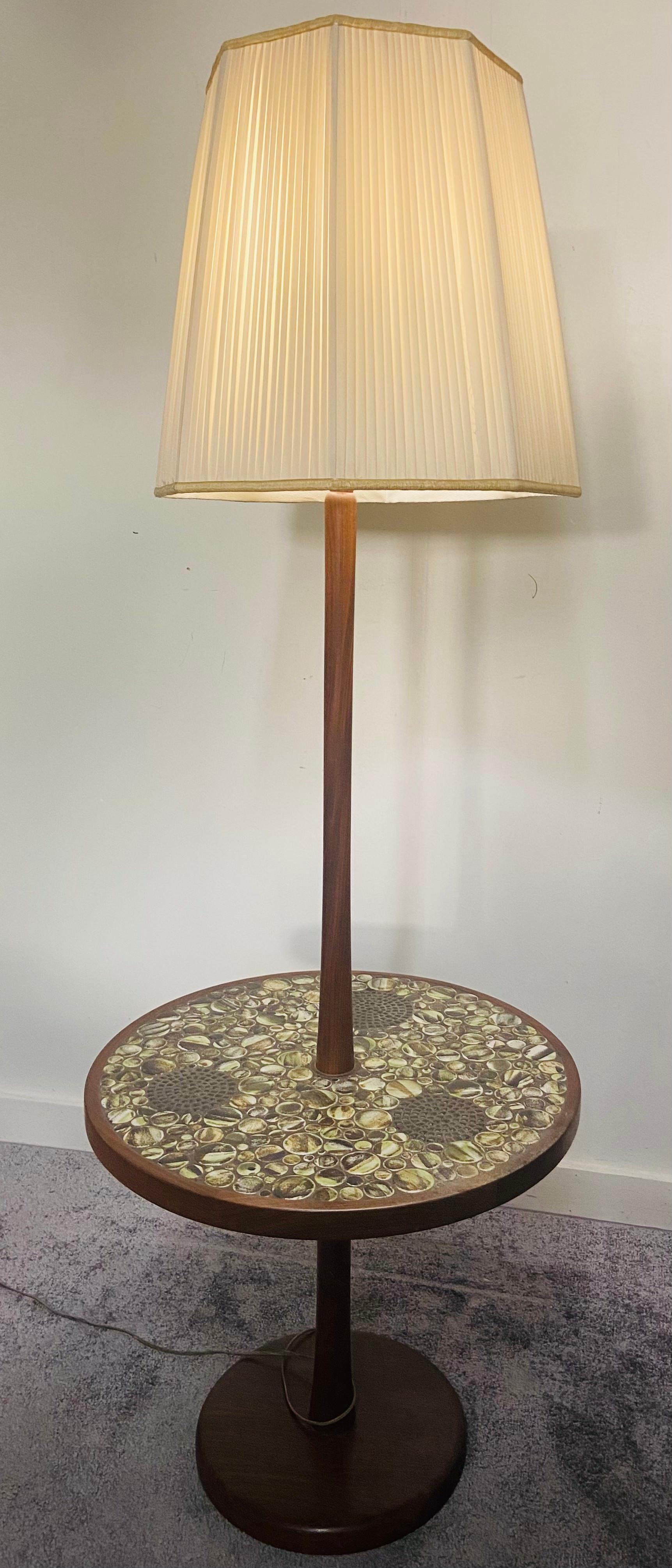 Gordon & Jane Martz Mid-Century Modern Floor Lamp / End Table 12
