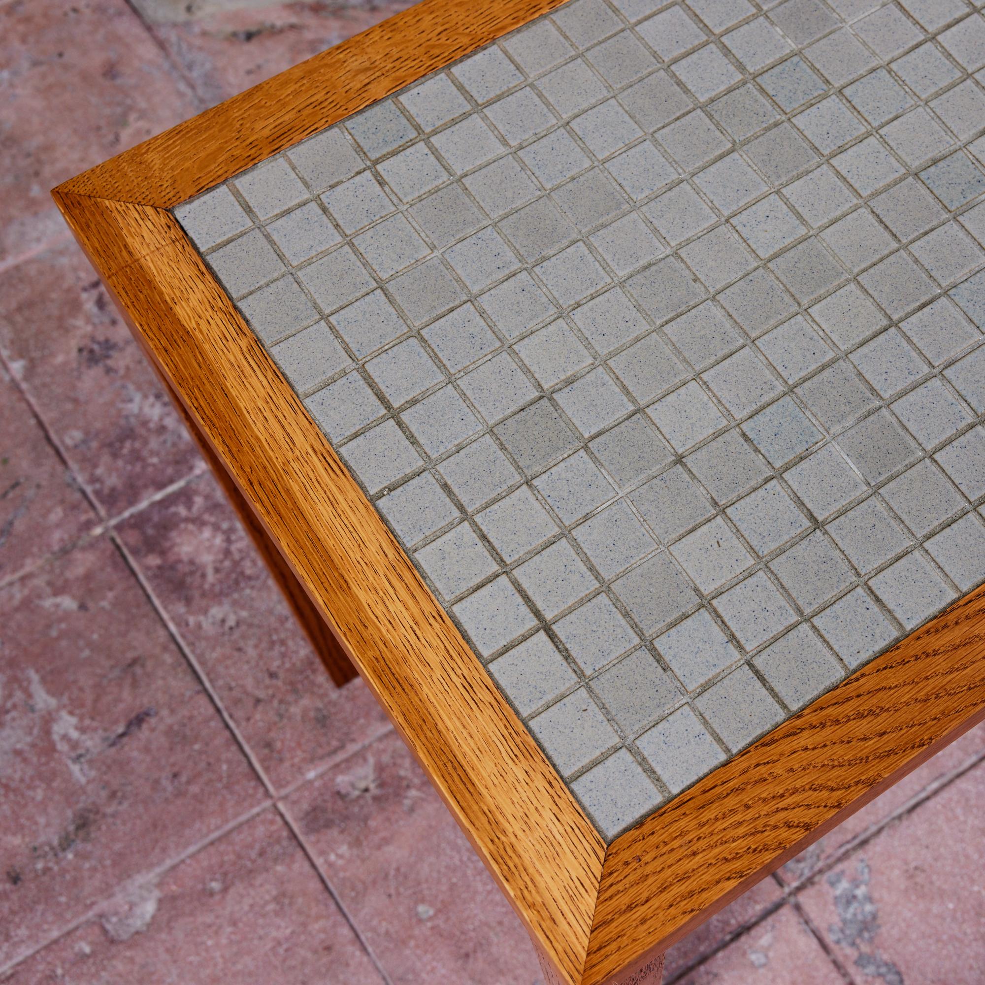 Gordon & Jane Martz Mosaic Tile Console Table For Sale 7