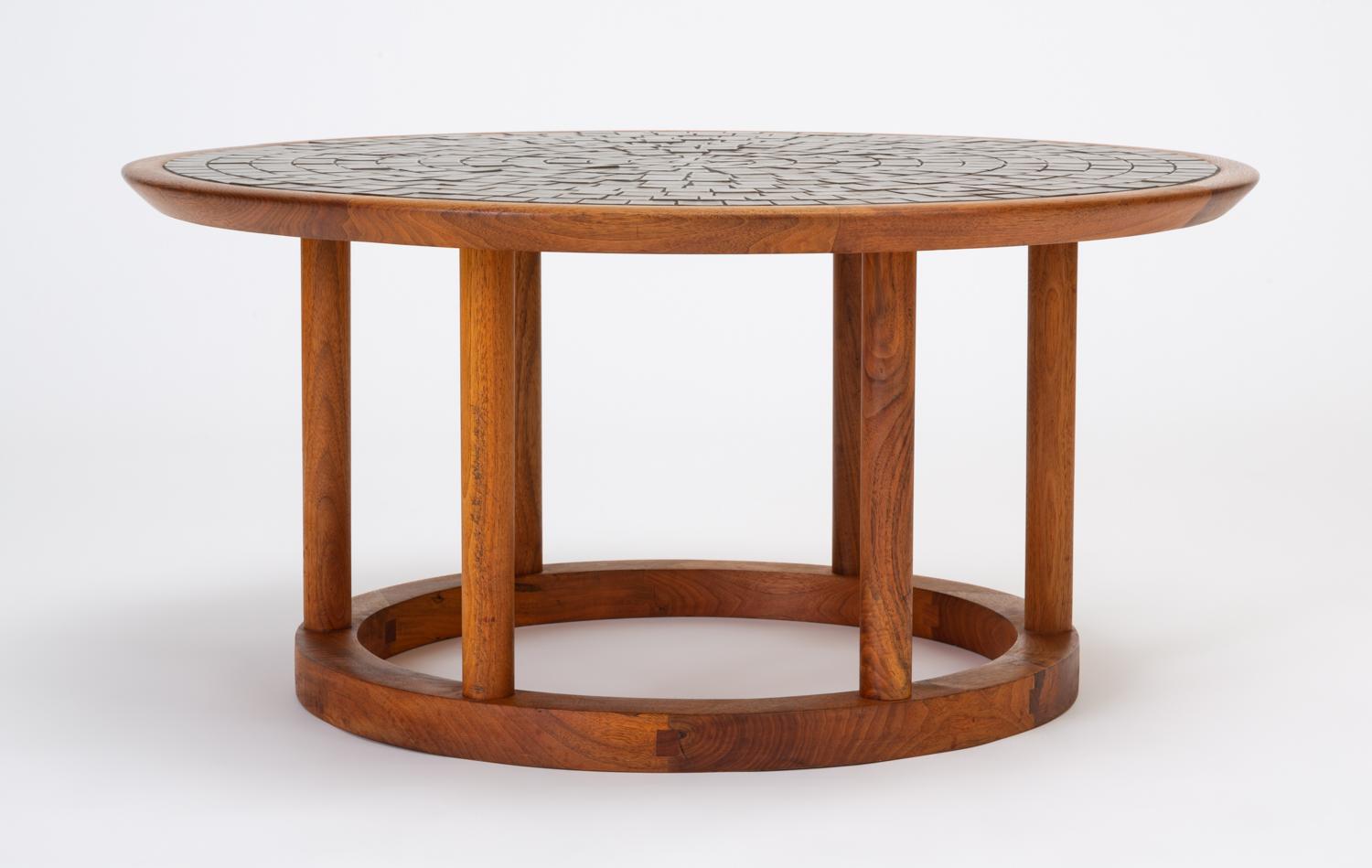 Gordon & Jane Martz Round Coffee or Occasional Table for Marshall Studios 3