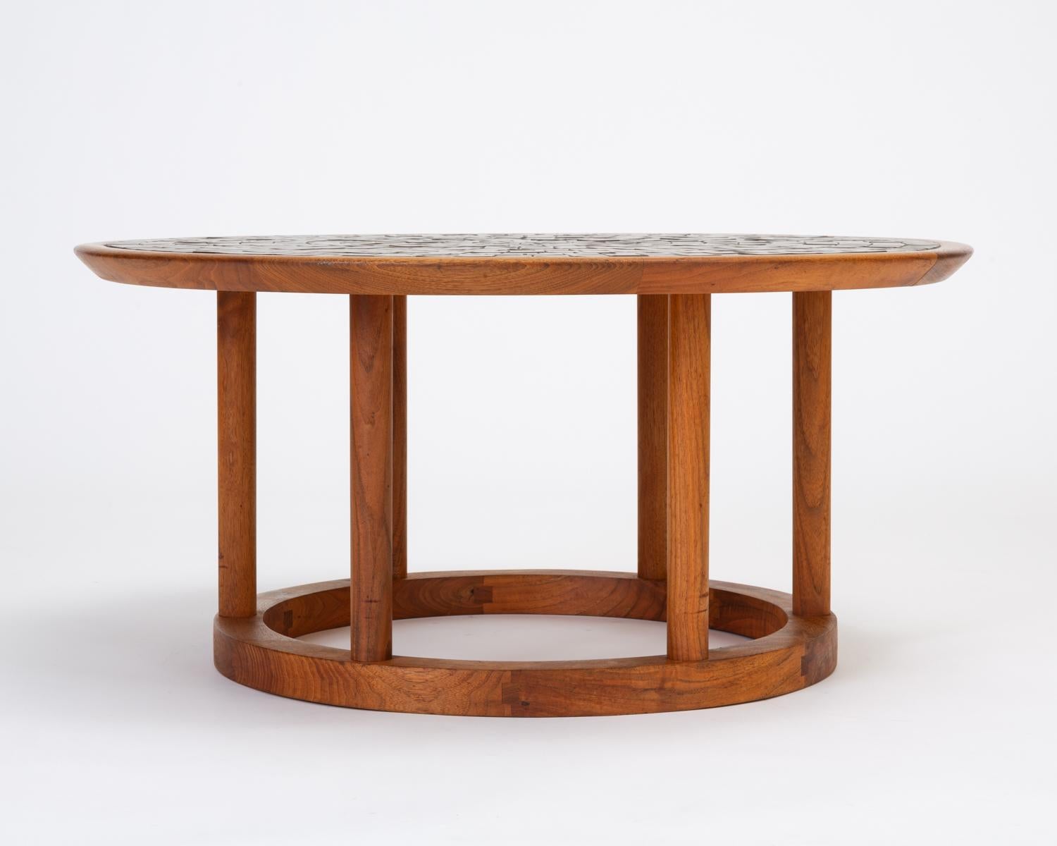 Gordon & Jane Martz Round Coffee or Occasional Table for Marshall Studios 4