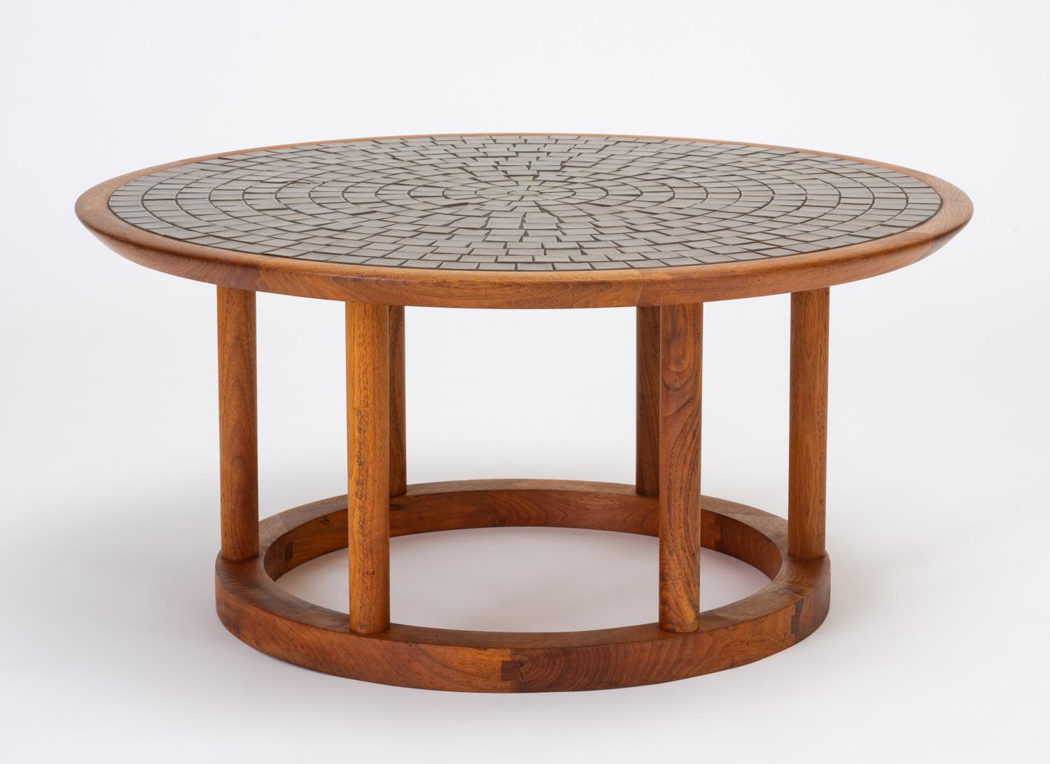 Gordon & Jane Martz Round Coffee or Occasional Table for Marshall Studios 1