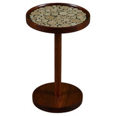 Gordon & Jane Martz Speckle Glazed Mosaic Tile Drink Table