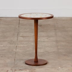 Gordon & Jane Martz Style Tile Mosaic Side Table