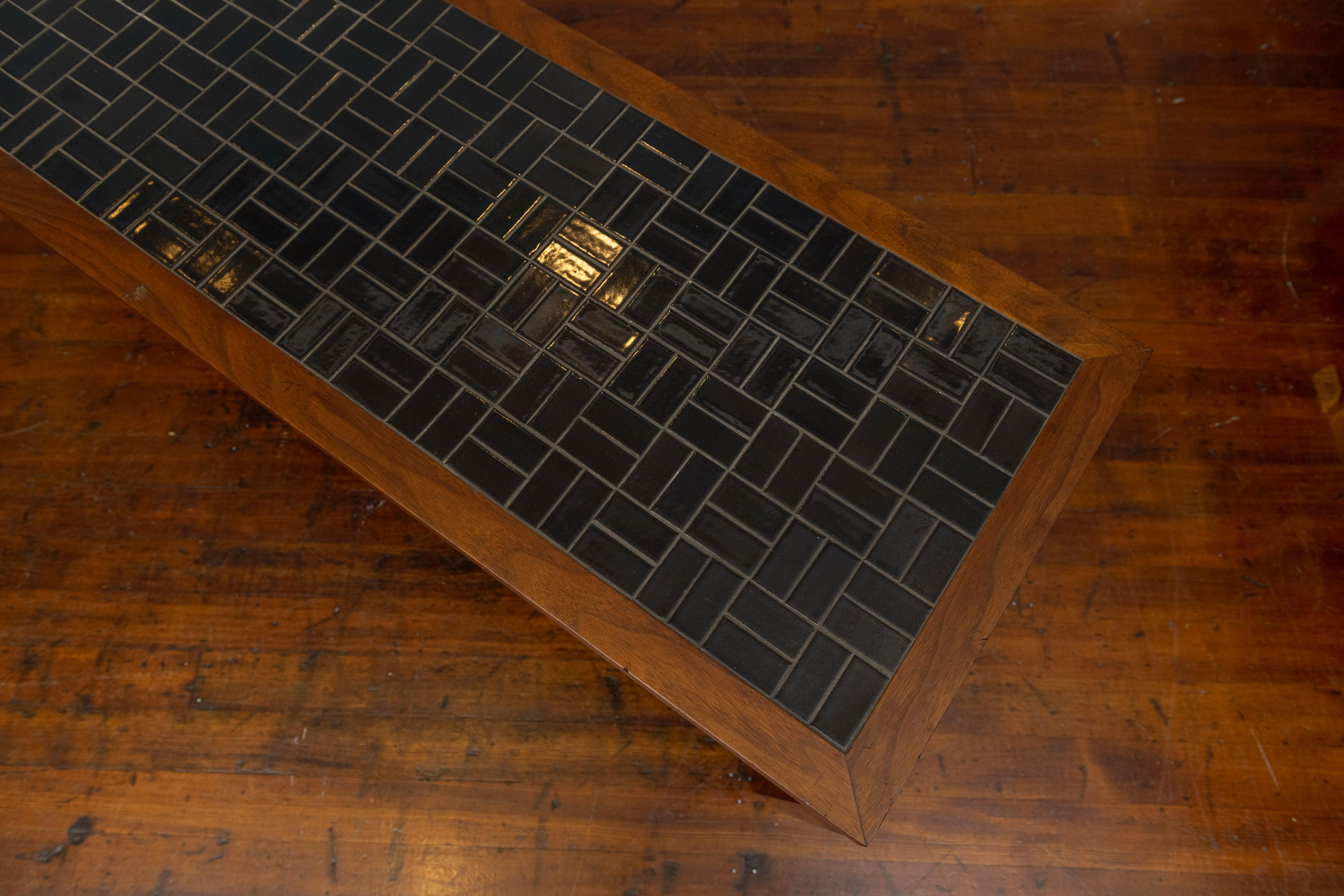 Gordon & Jane Martz Tile Top Console Table 3