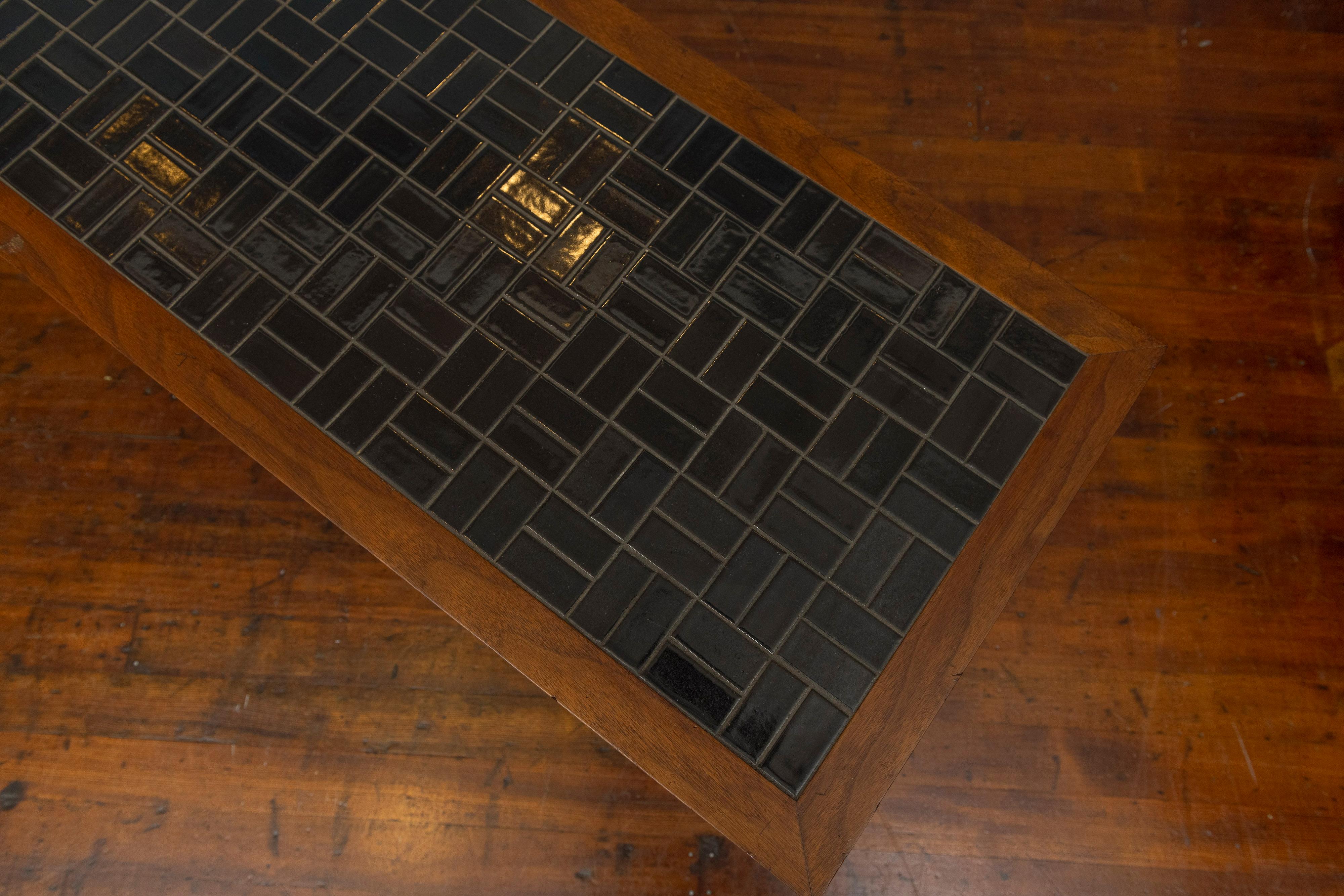 Gordon & Jane Martz Tile Top Console Table 2