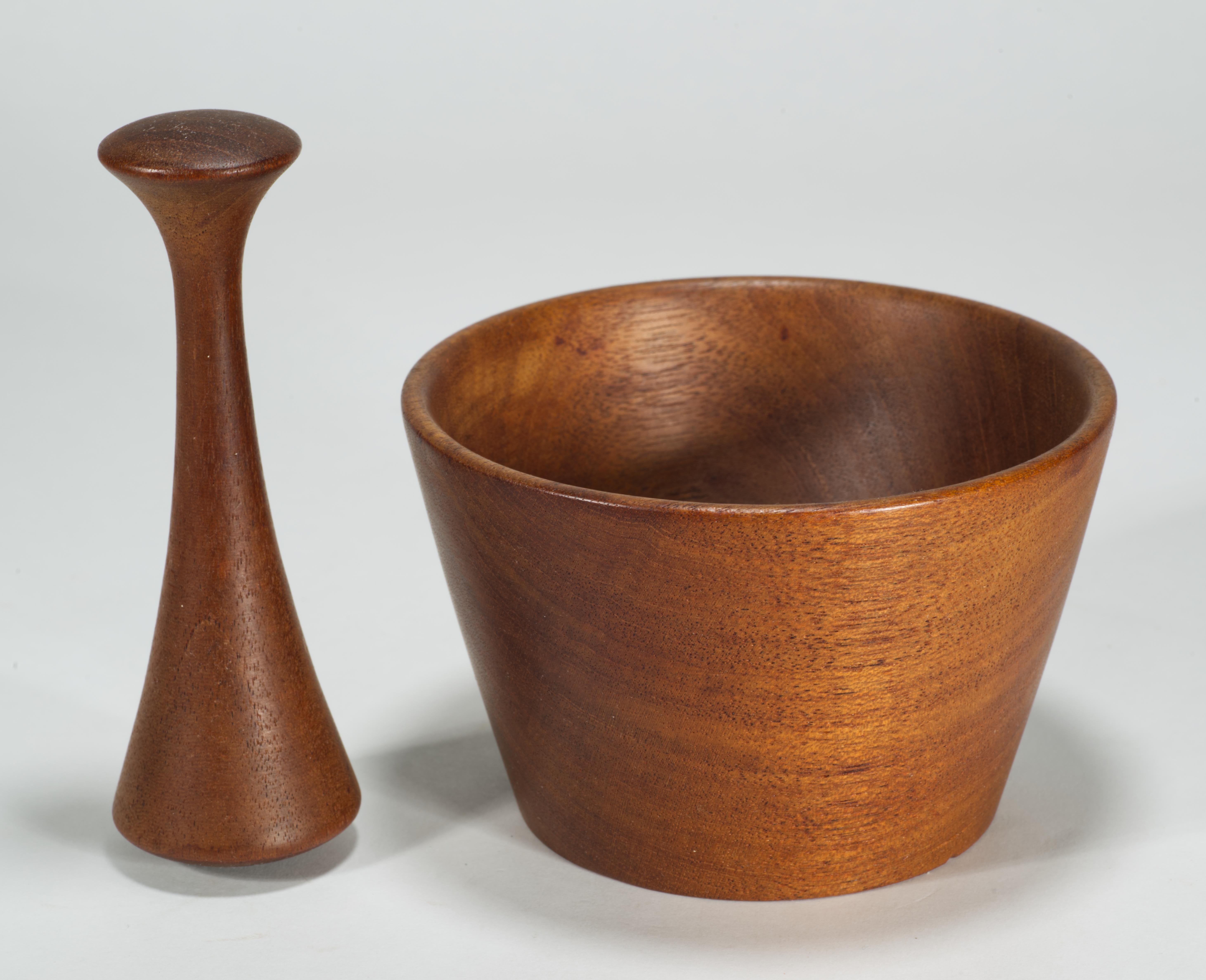 Americano Mortaio e pestello in Wood Wood di Gordon Keeler, American Studio Craft in vendita