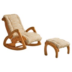 Fauteuils à bascule bois