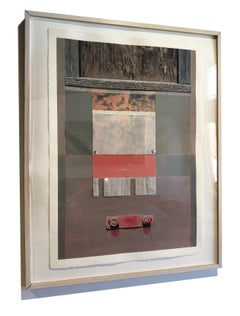 Mixed Media, "Room for Rent" (Collage, Abstraction, Color Field)