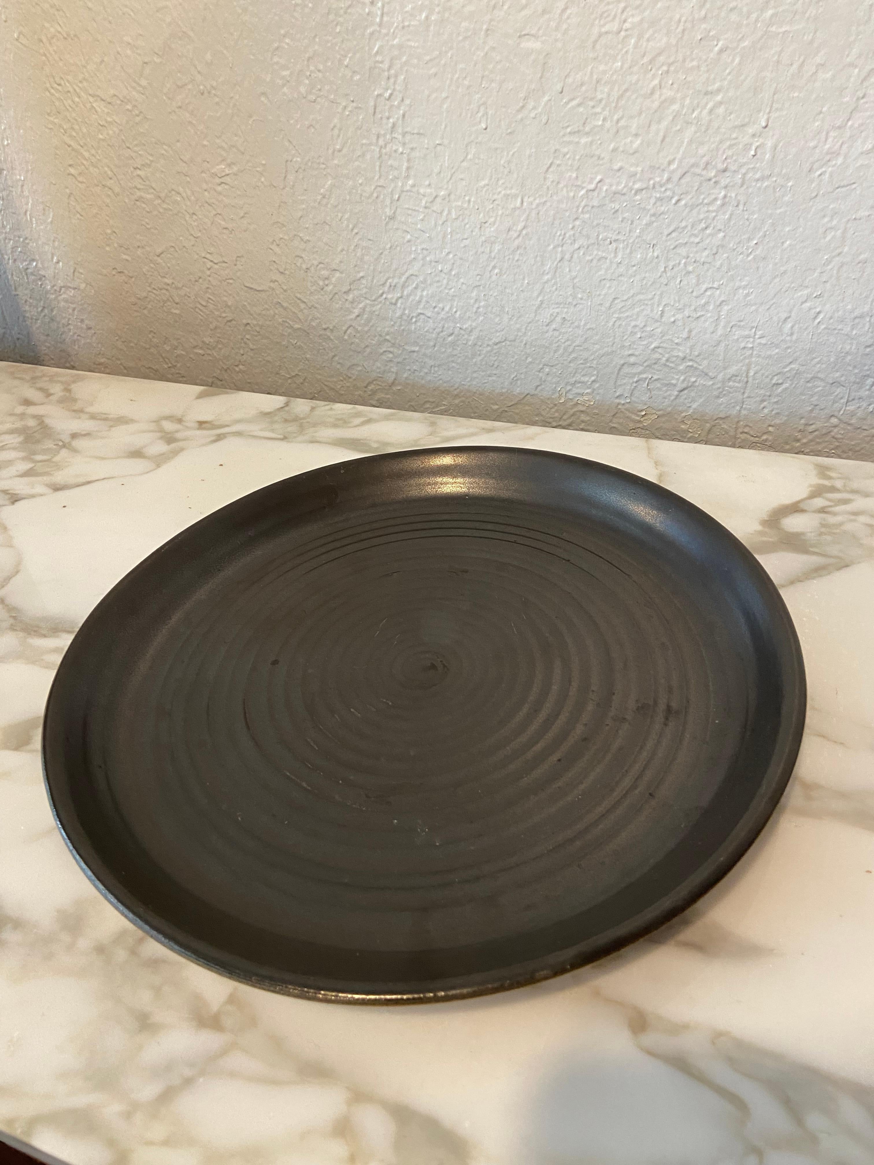 North American Gordon Martz Ceramic Serving Platter For Sale
