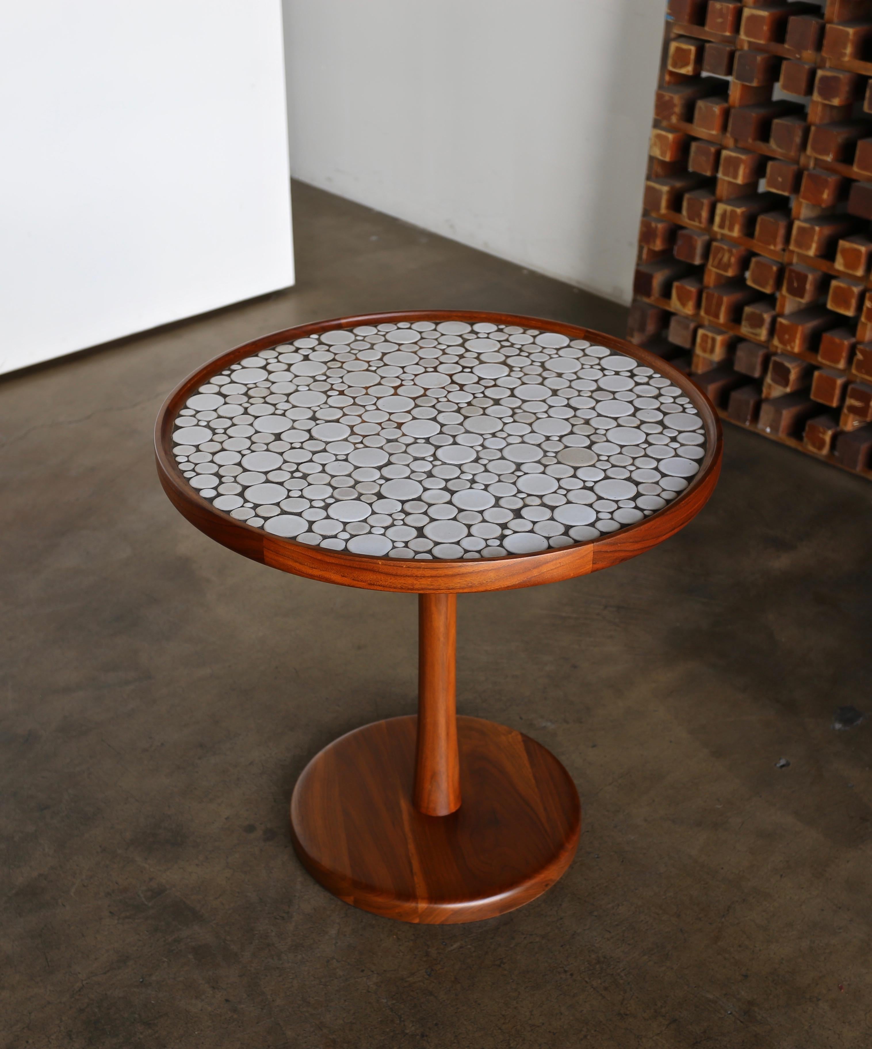 Gordon Martz Ceramic Tile-Top Occasional Table, circa 1960 4