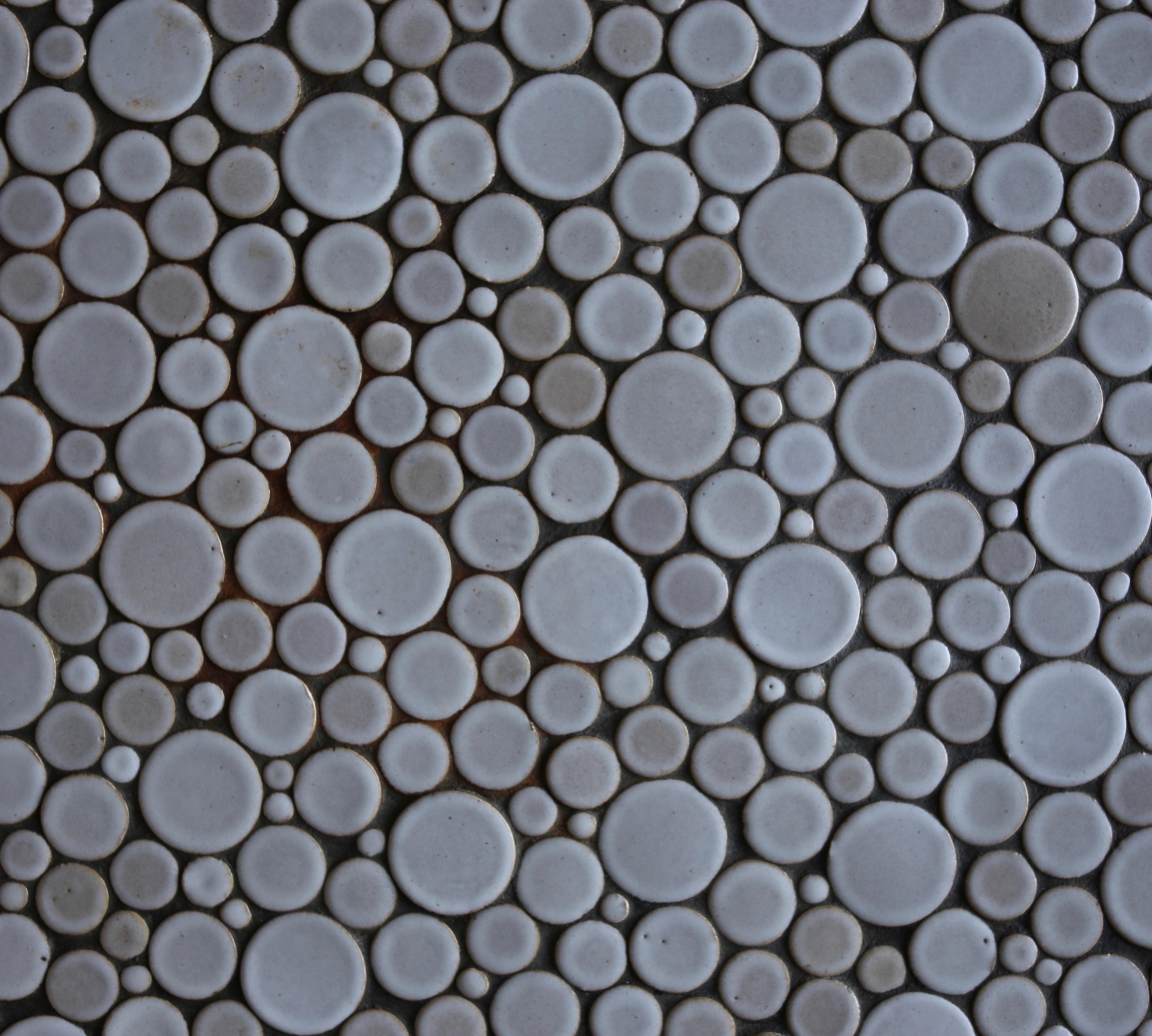 Gordon Martz Ceramic Tile-Top Occasional Table, circa 1960 In Good Condition In Costa Mesa, CA