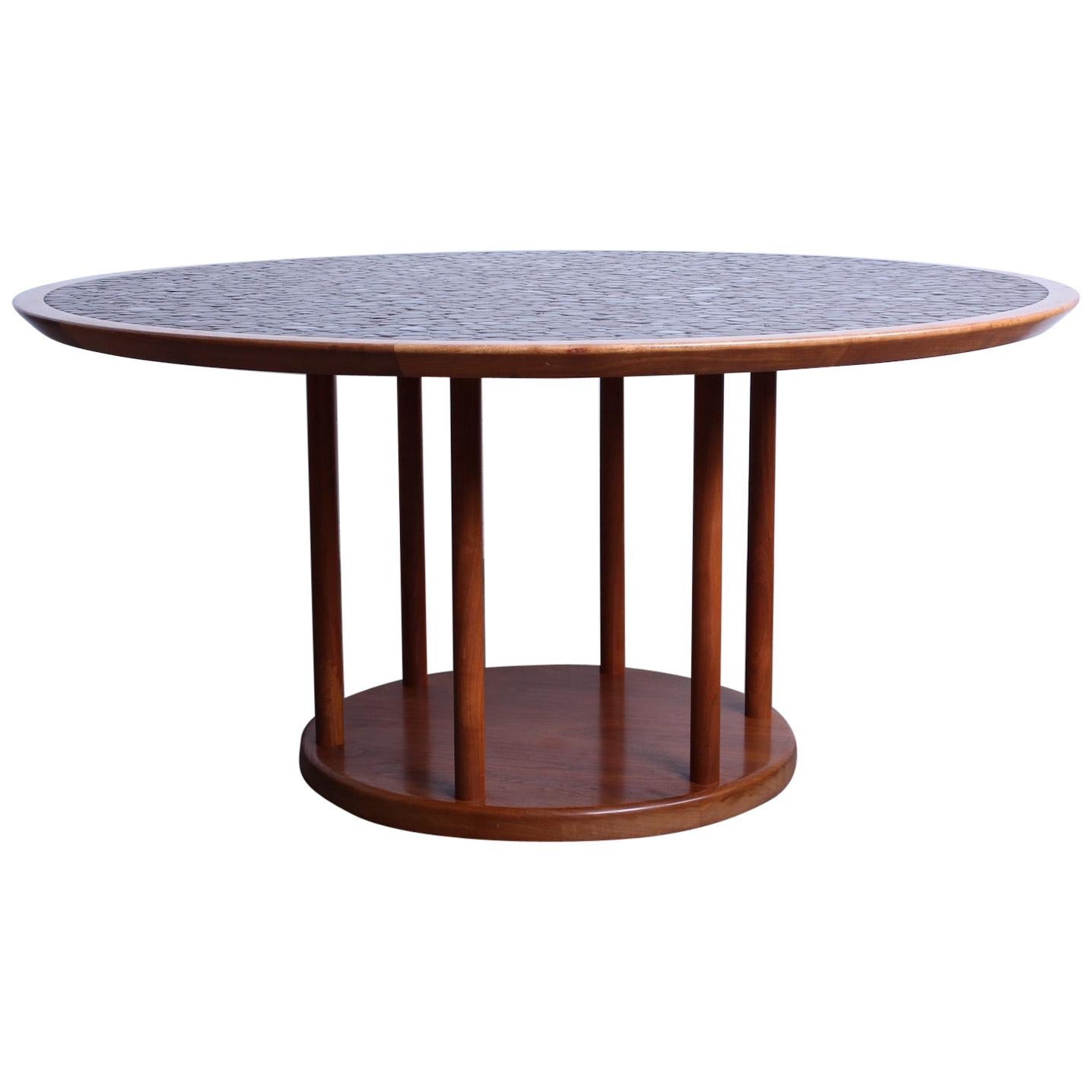 Gordon Martz Tile Top Dining Table at 1stDibs