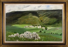 Gordon Metcalfe (geb. 1935) – Öl, Yorkshire Dales, 20. Jahrhundert