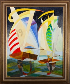 Gordon Metcalfe (b.1935) - Contemporary Oil, Sailing Boats