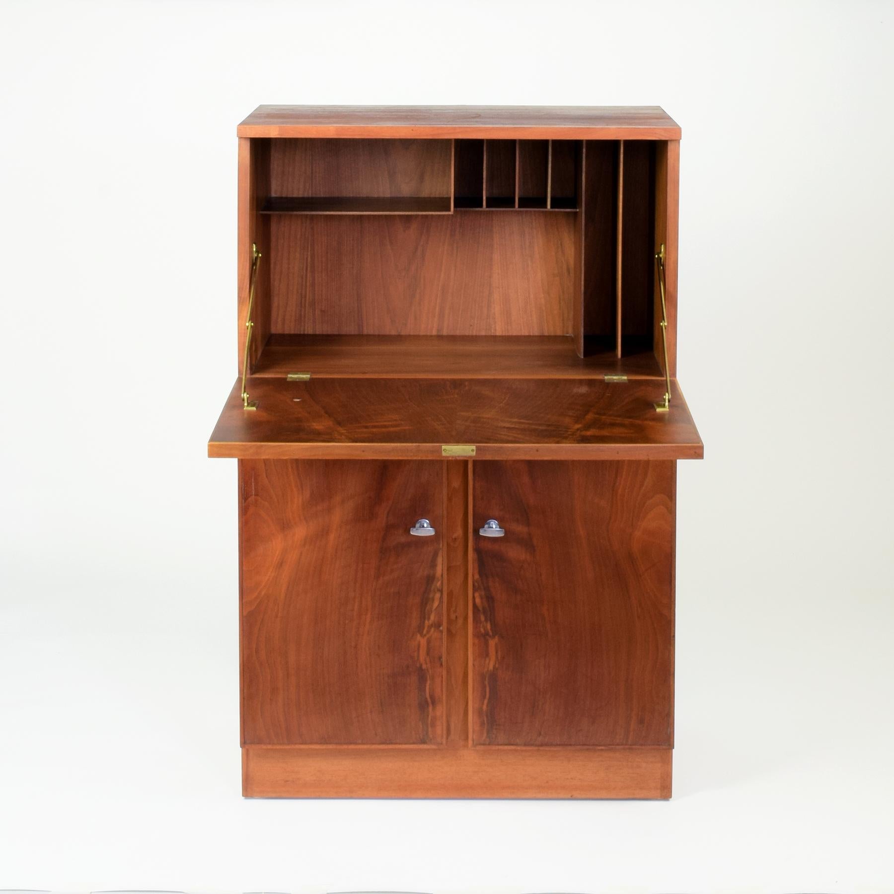 Mid-Century Modern Gordon Russell Bureau Desk, 1938, Stunning Original and Unique Piece For Sale