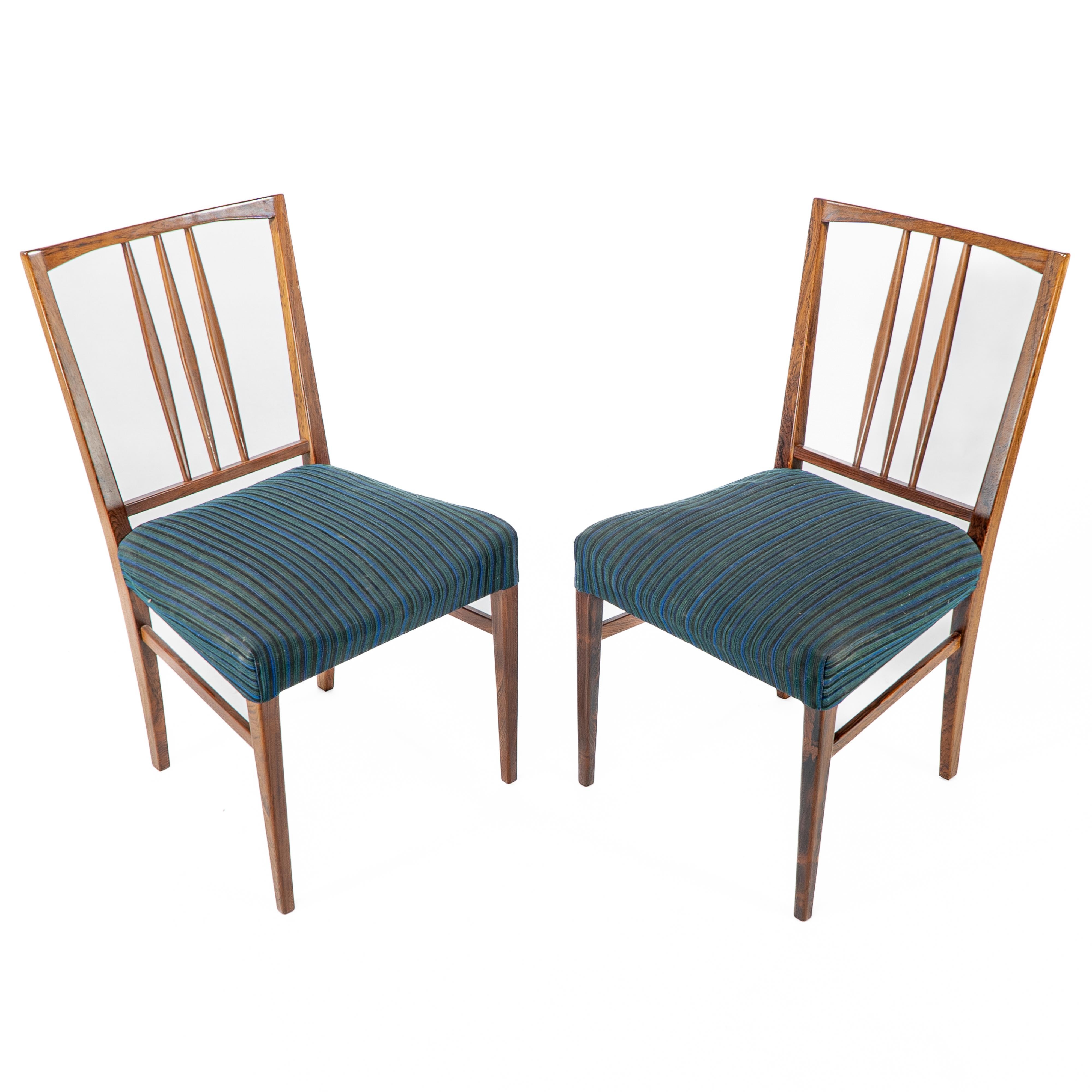 Gordon Russell. Designer WH Russell a Rosewood & Mahogany 'Burford' Dining Suite en vente 5