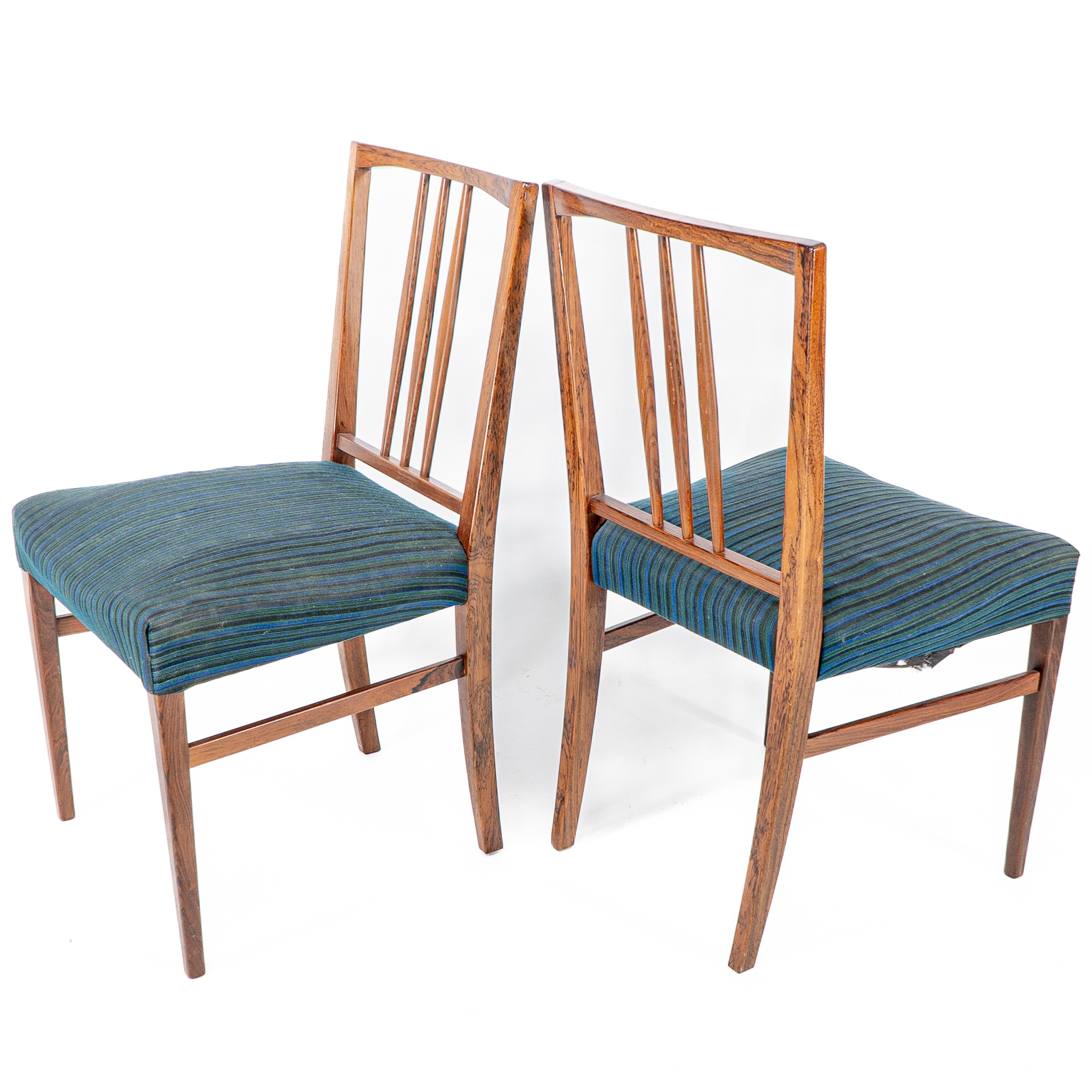 Gordon Russell. Designer WH Russell a Rosewood & Mahogany 'Burford' Dining Suite en vente 6