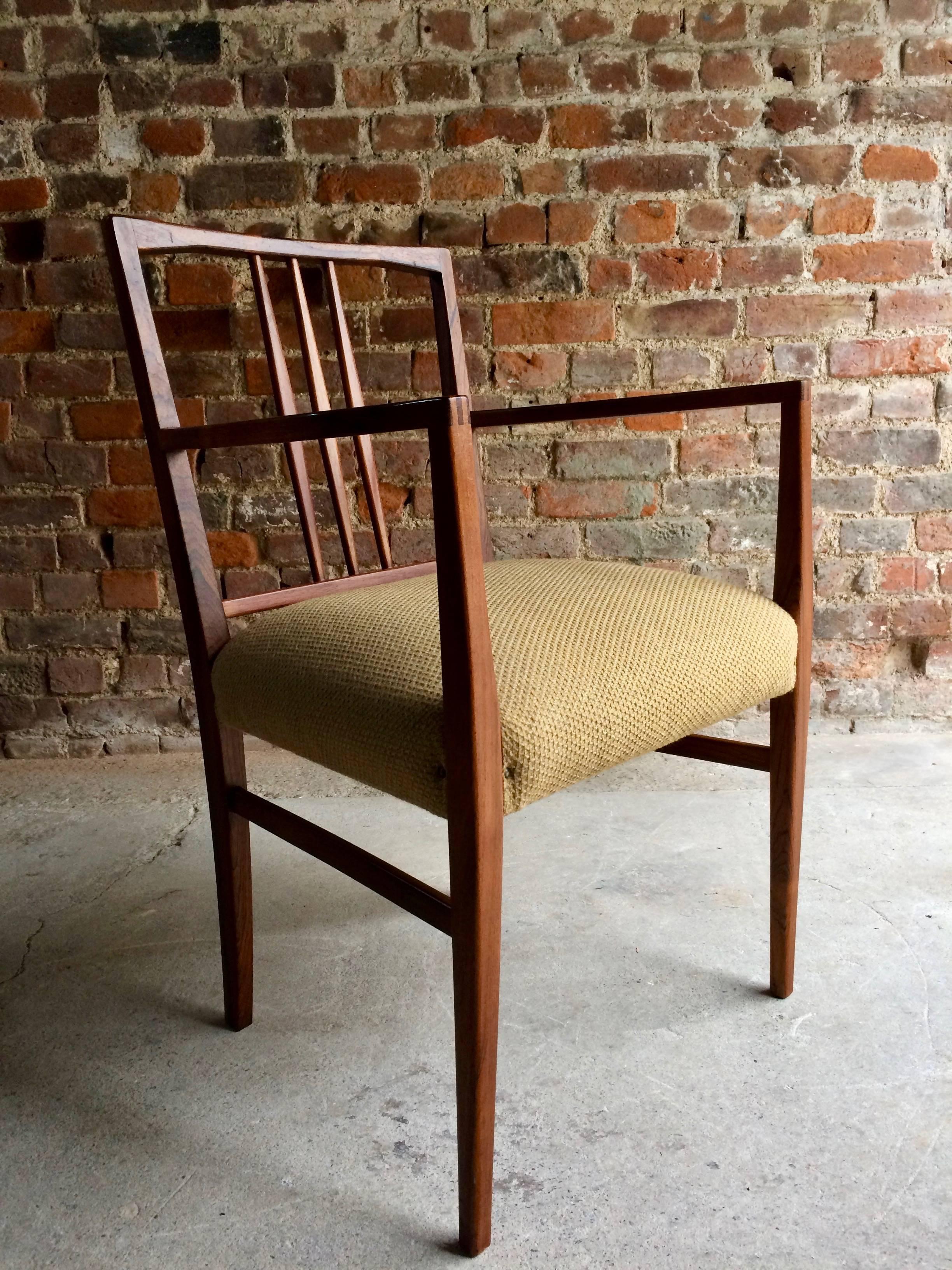 Gordon Russell Table à manger & Huit chaises Rosewood Burford R818 Extending Cites Excellent état à Longdon, Tewkesbury