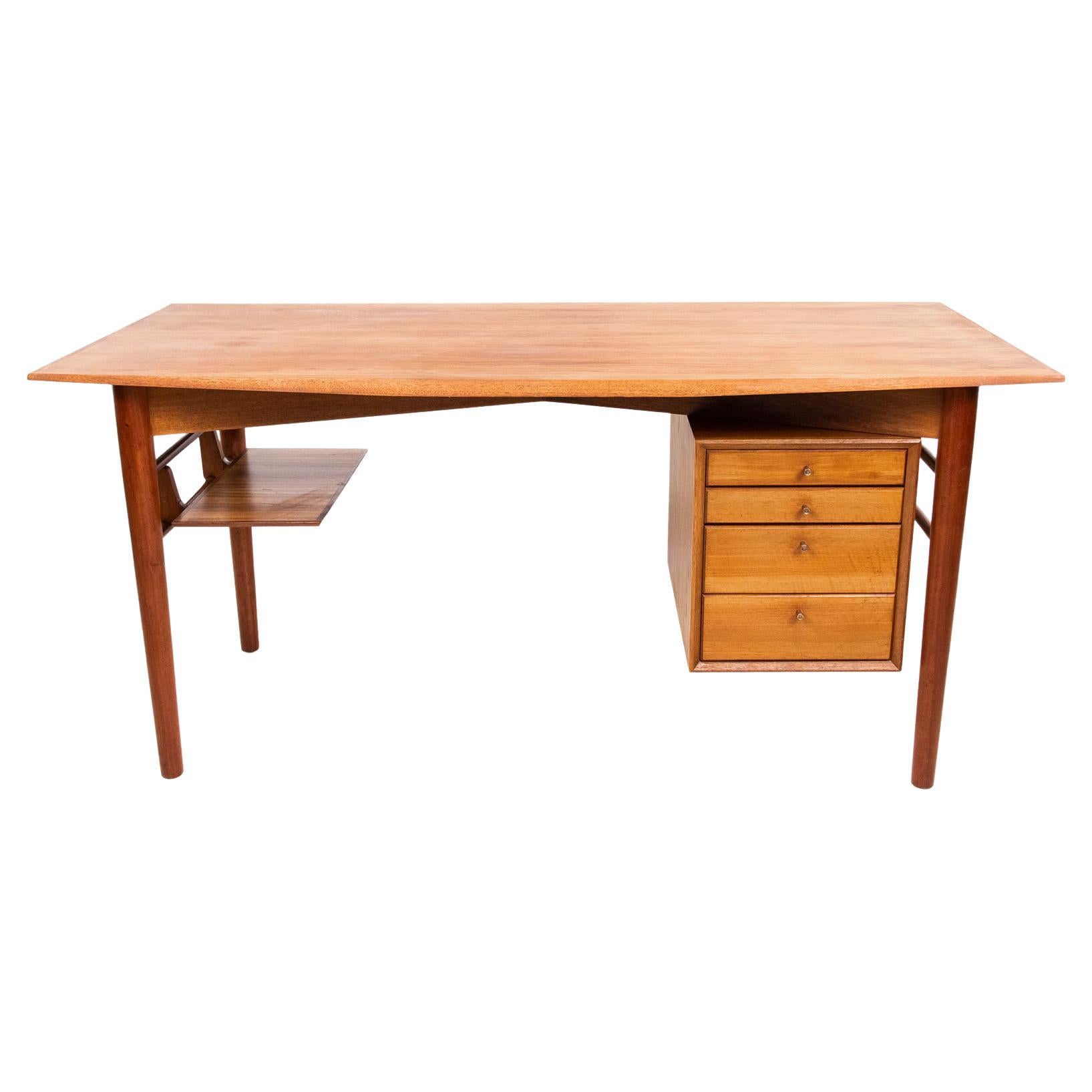 Gordon Russell for Heals Mid Century Walnut Desk, 1950s