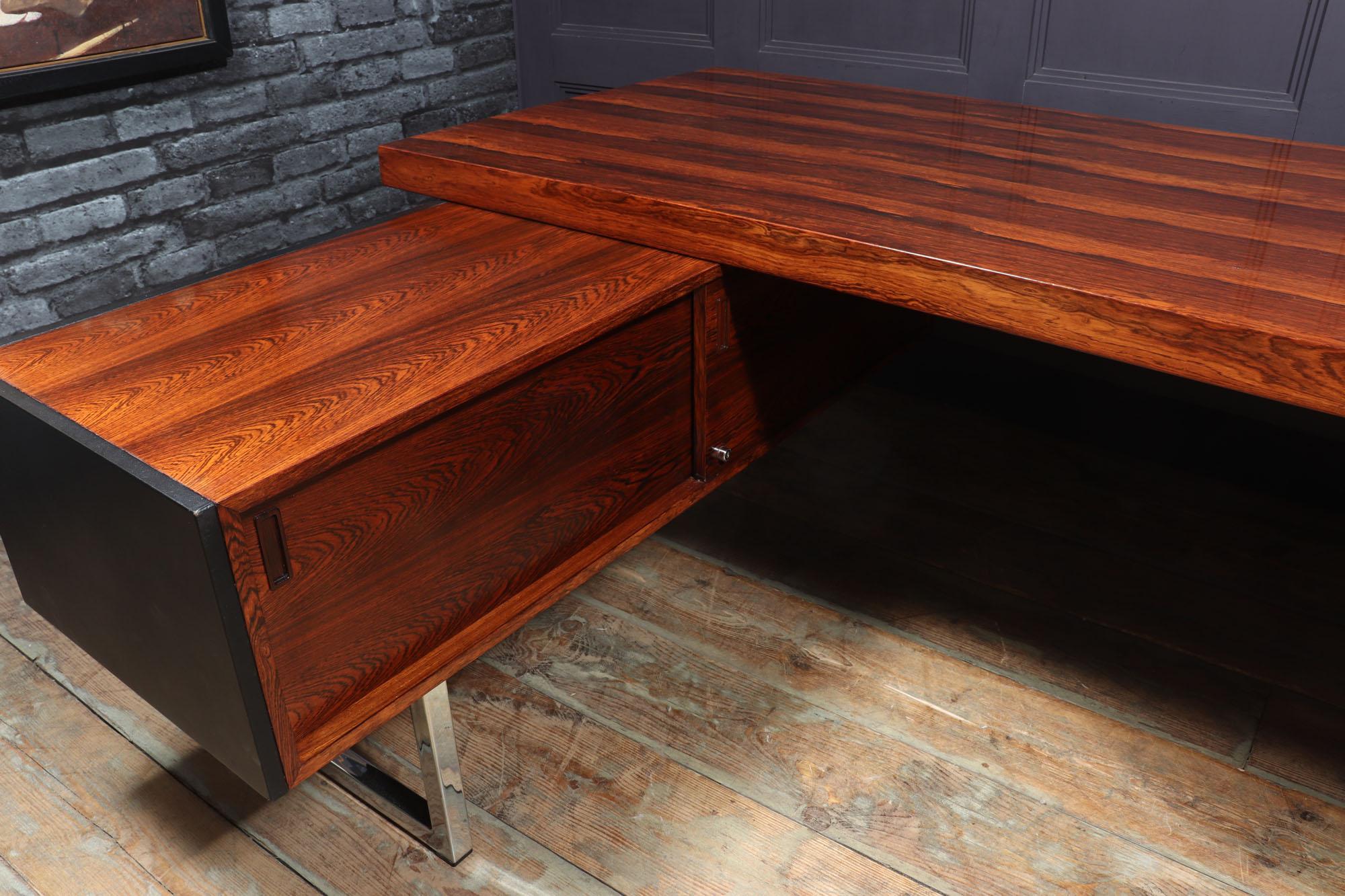 Rosewood Gordon Russell Gr Series 1 Desk C1970
