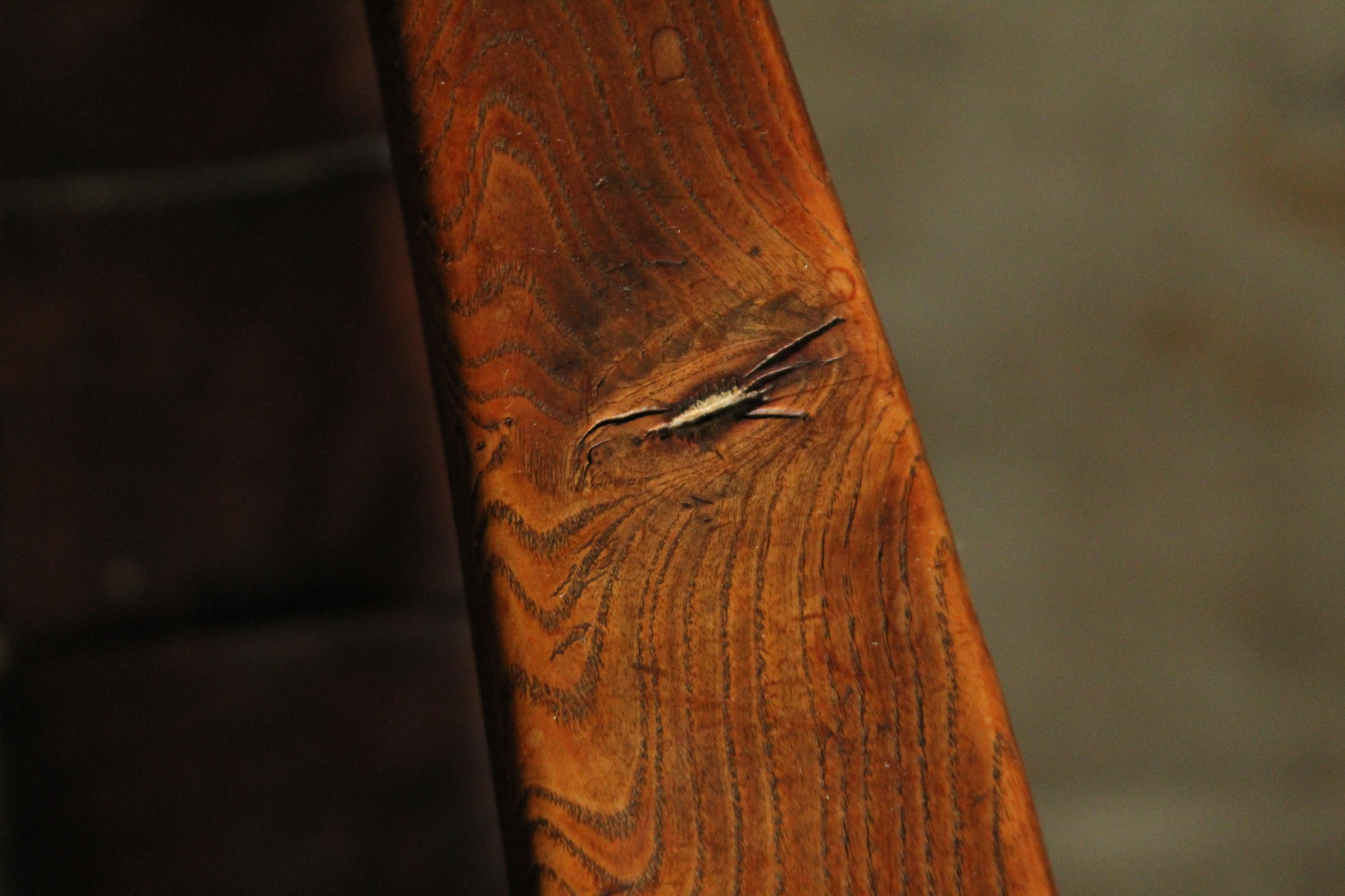 Sedie da salotto con schienale a scaletta in Oak e pelle intrecciata costruite a mano da Gordon Russell, 1904 in vendita 6