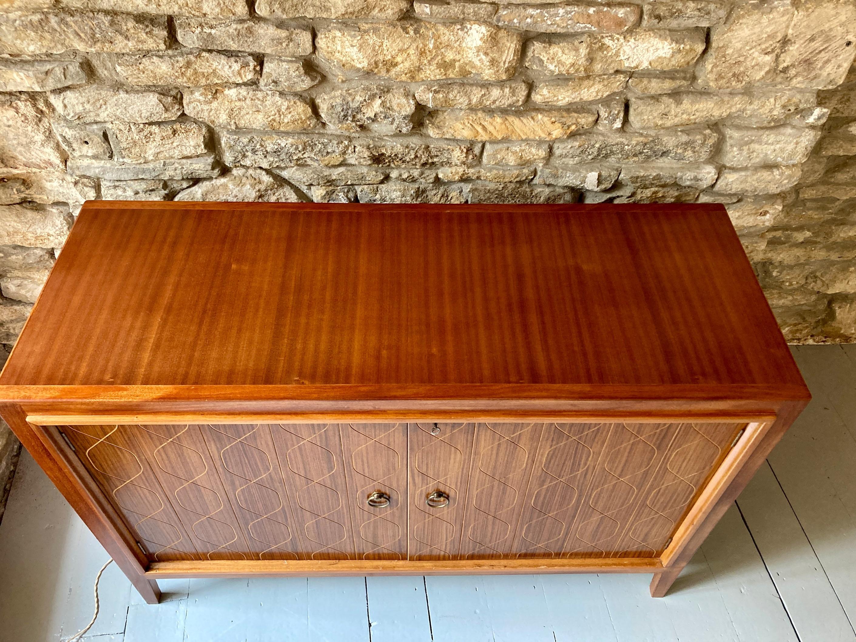 Mid-Century Modern Gordon Russell Ltd of Broadway, 'Double Helix' Sideboard, Designed 1951