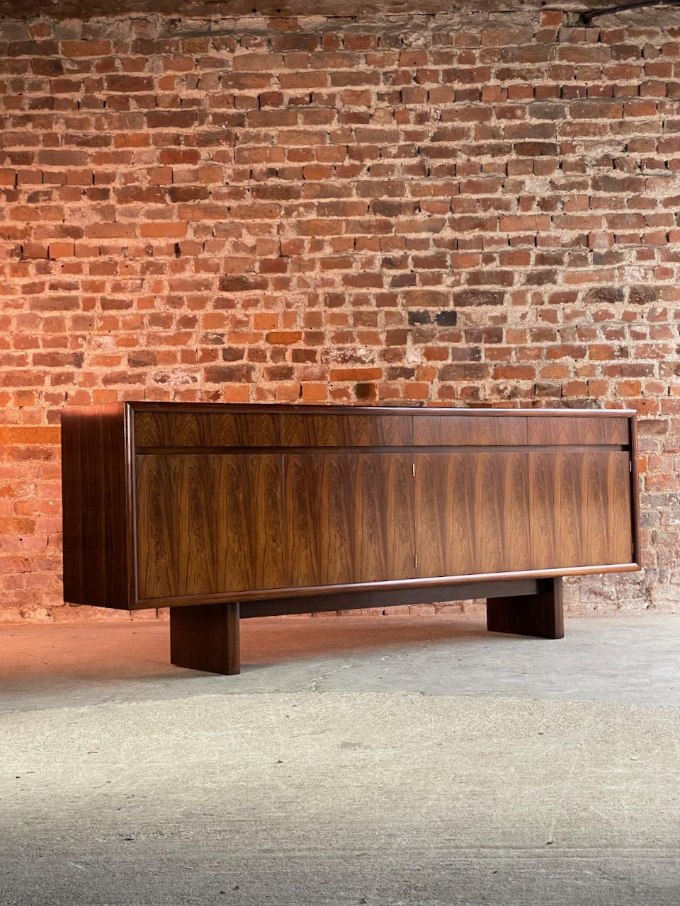 Gordon Russell Marwood Rosewood Sideboard by Martin Hall, 1973 6